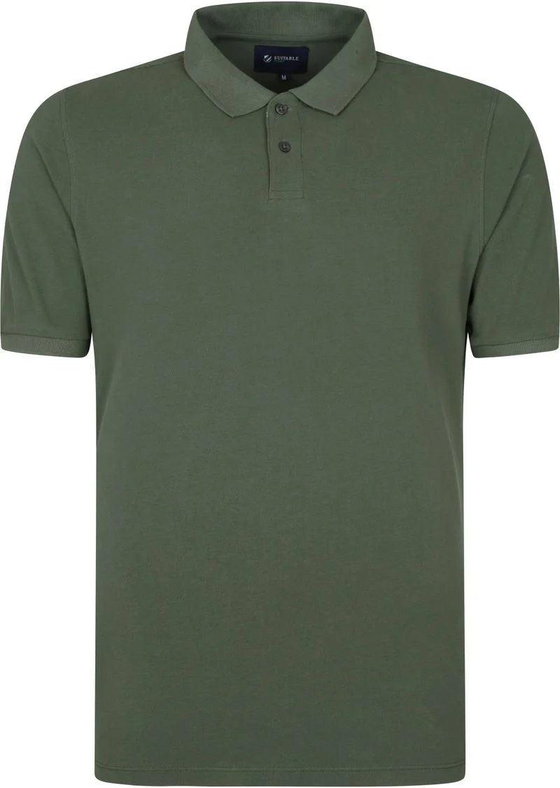 Suitable Respect Poloshirt Pete Dunkelgrün - Größe XL günstig online kaufen