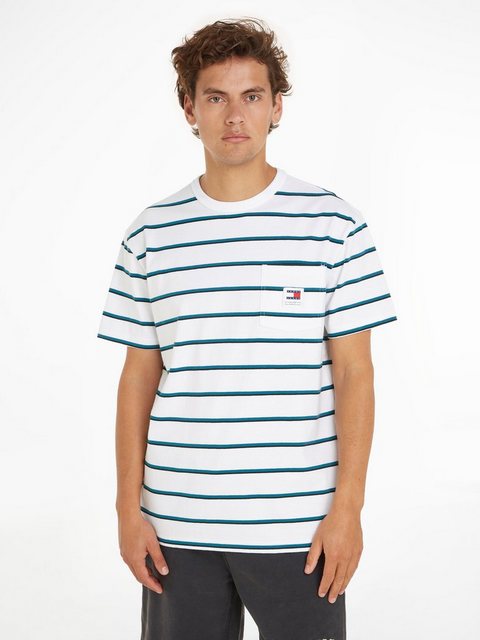 Tommy Jeans T-Shirt TJM REG EASY STRIPE TEE gestreift günstig online kaufen