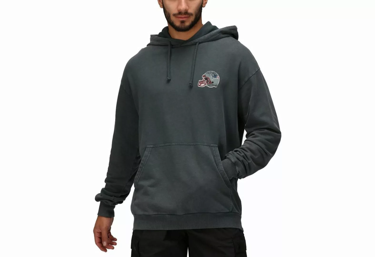 Recovered Kapuzenpullover Re:covered NFL New England Patriots washed günstig online kaufen