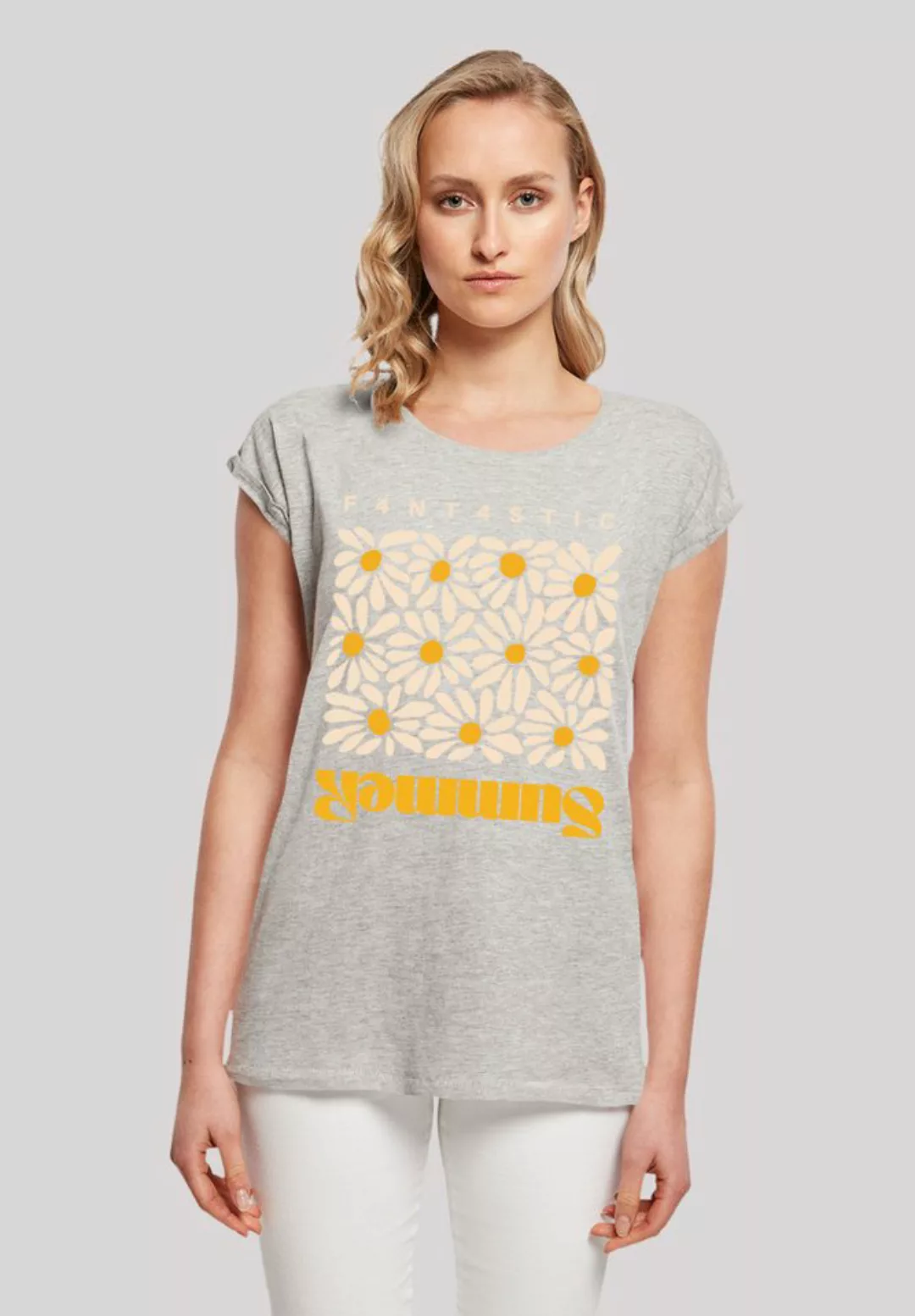 F4NT4STIC T-Shirt Summer Sunflower Print günstig online kaufen