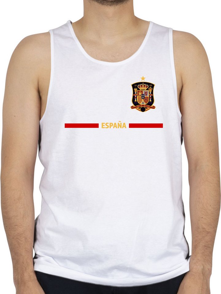 Shirtracer Tanktop Spanisches Trikot Wappen, España mit Stolz, Spanien Fan- günstig online kaufen