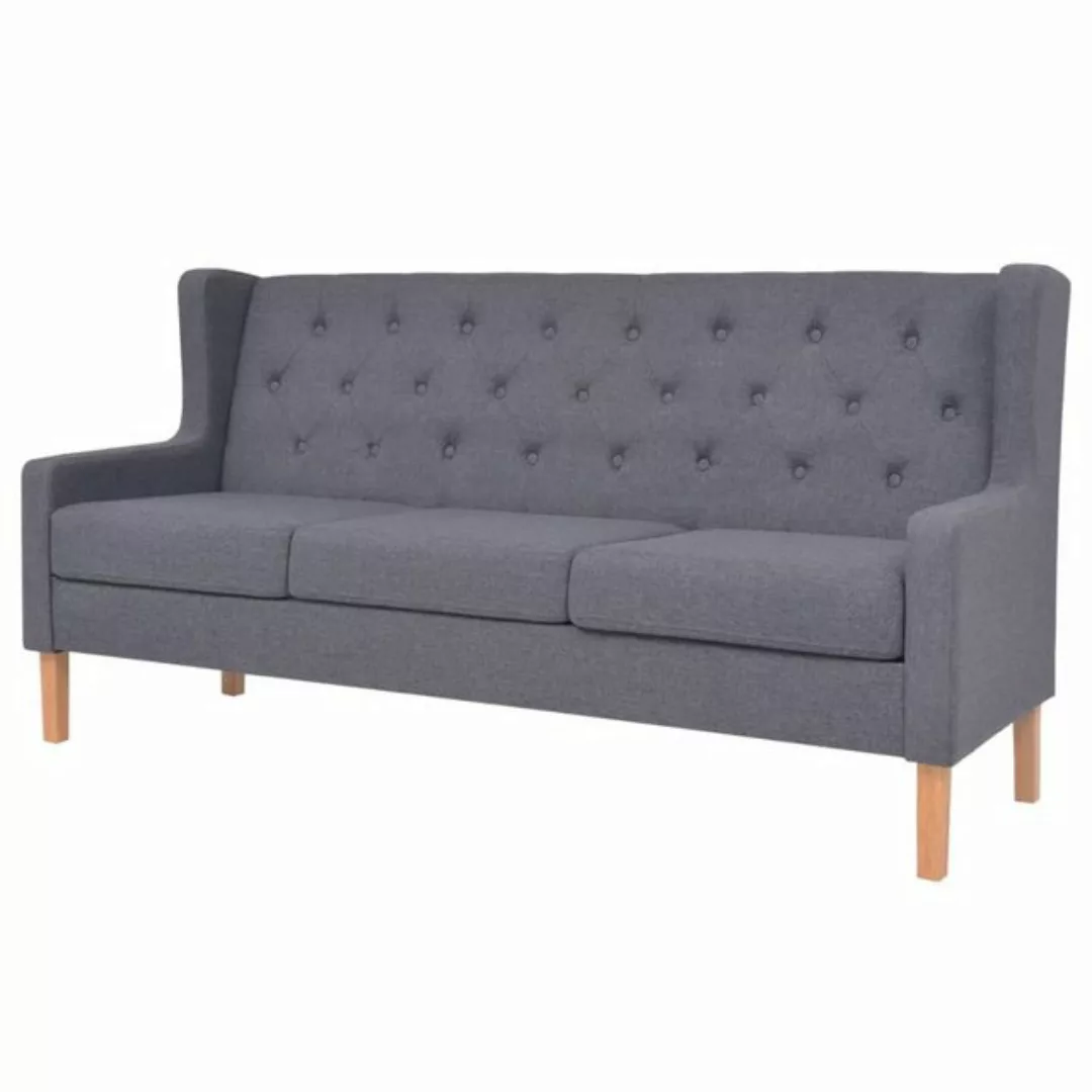 DOTMALL 3-Sitzer 3-Sitzer Sofa Stoff Grau günstig online kaufen