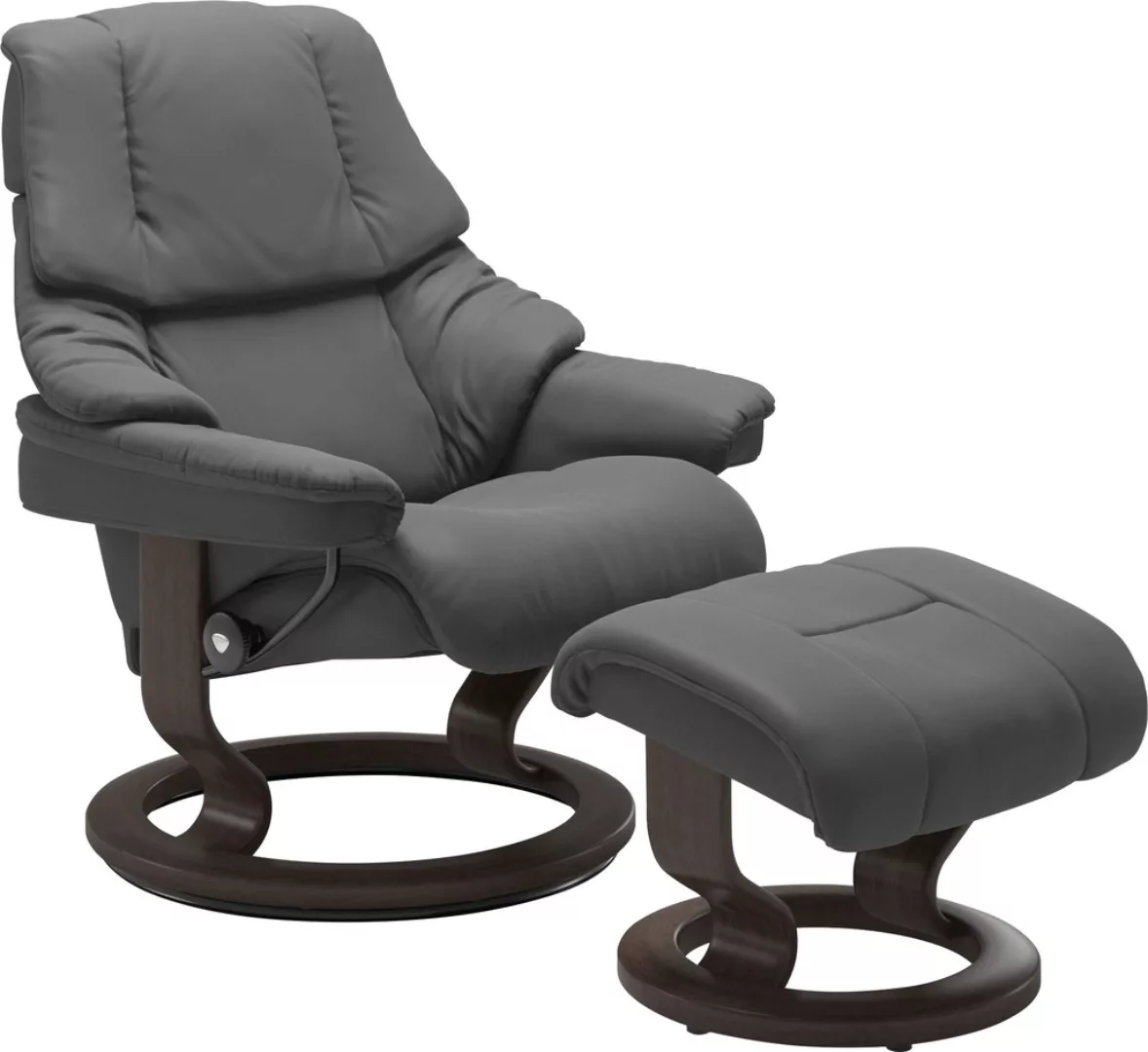 Stressless Fußhocker "Reno", mit Classic Base, Gestell Wenge günstig online kaufen