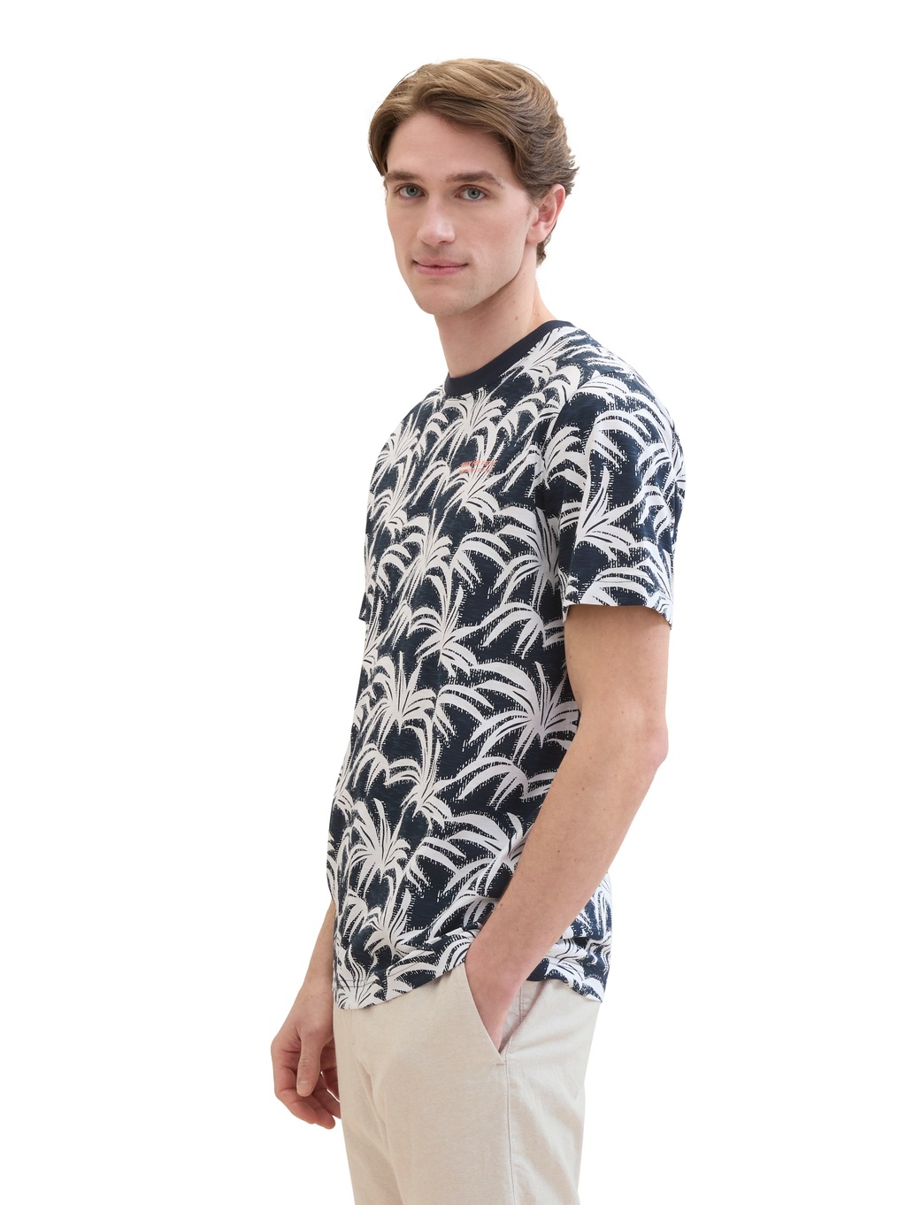 TOM TAILOR Print-Shirt mit All-Over Print günstig online kaufen