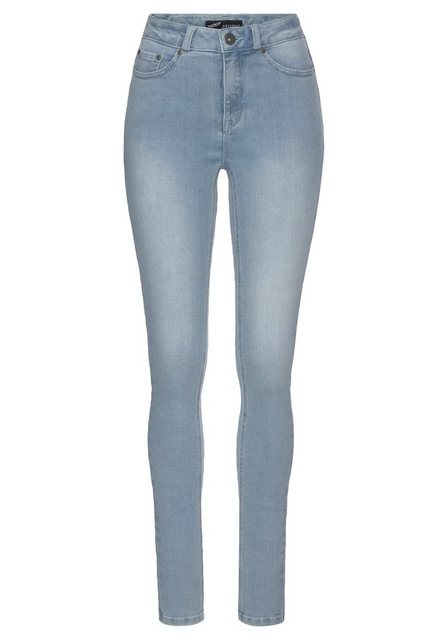 Arizona Skinny-fit-Jeans Ultra Soft hohe Leibhöhe, lang, aus Baumwolle, Pol günstig online kaufen