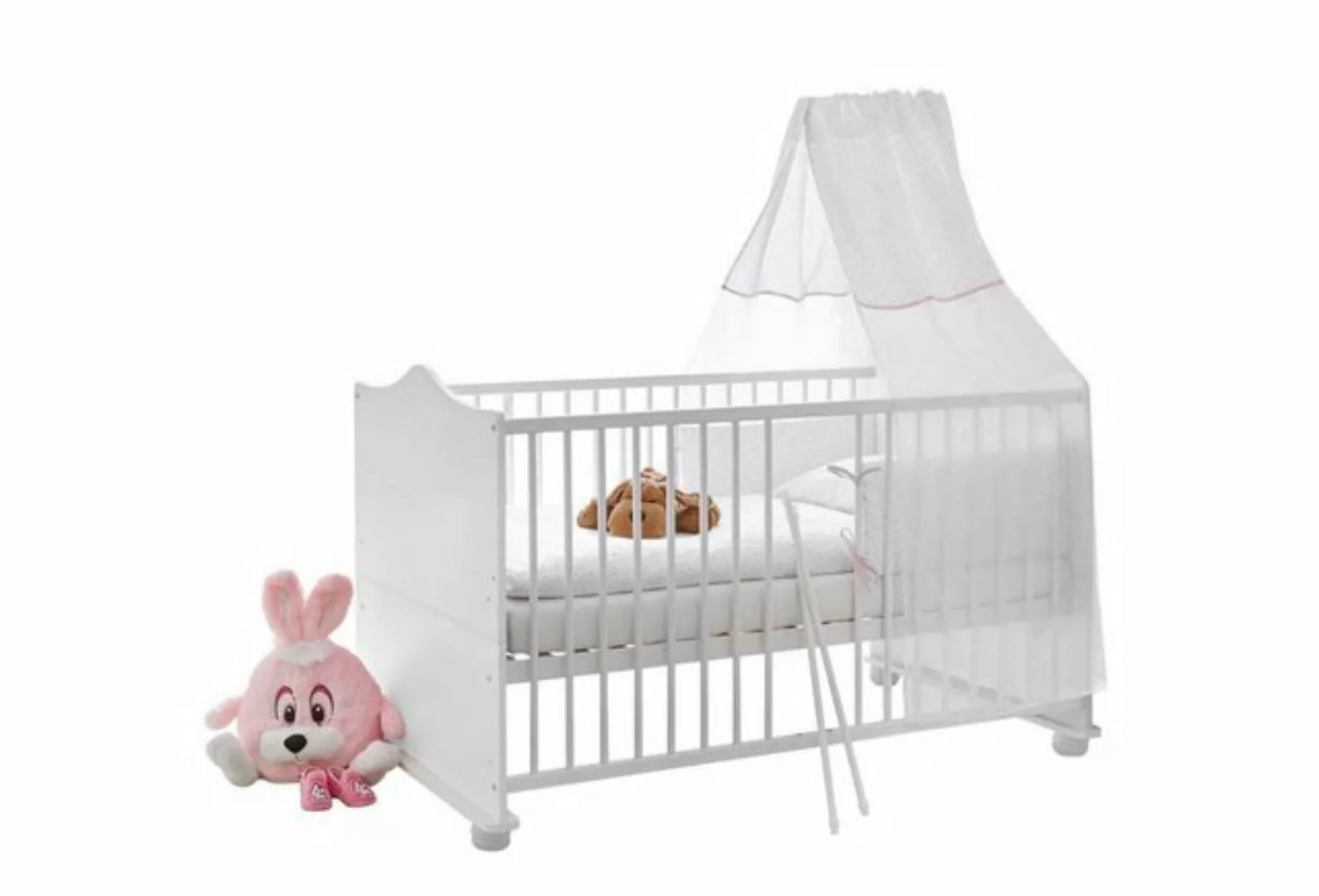 Ticaa Babybett Babybett Prinzessin Weiß günstig online kaufen