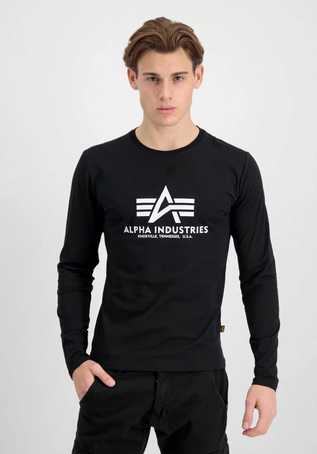 Alpha Industries Longsleeve "Alpha Industries Men - Longsleeves Basic T - L günstig online kaufen