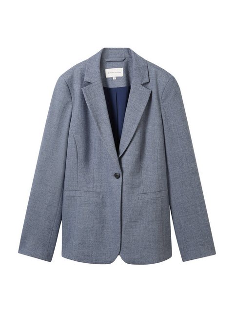 TOM TAILOR Kurzblazer (1-tlg) Plain/ohne Details günstig online kaufen