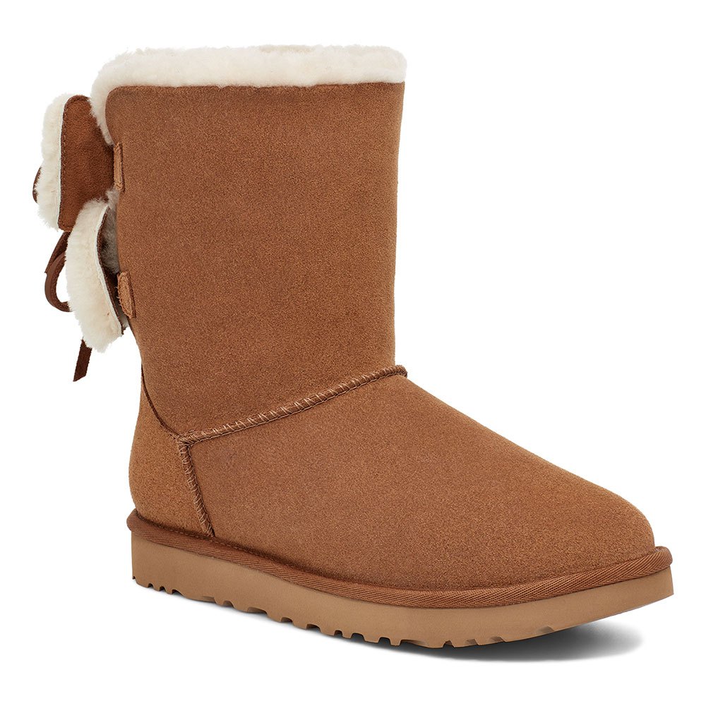 Ugg Classic Double Bow Short Stiefel EU 38 Chestnut günstig online kaufen