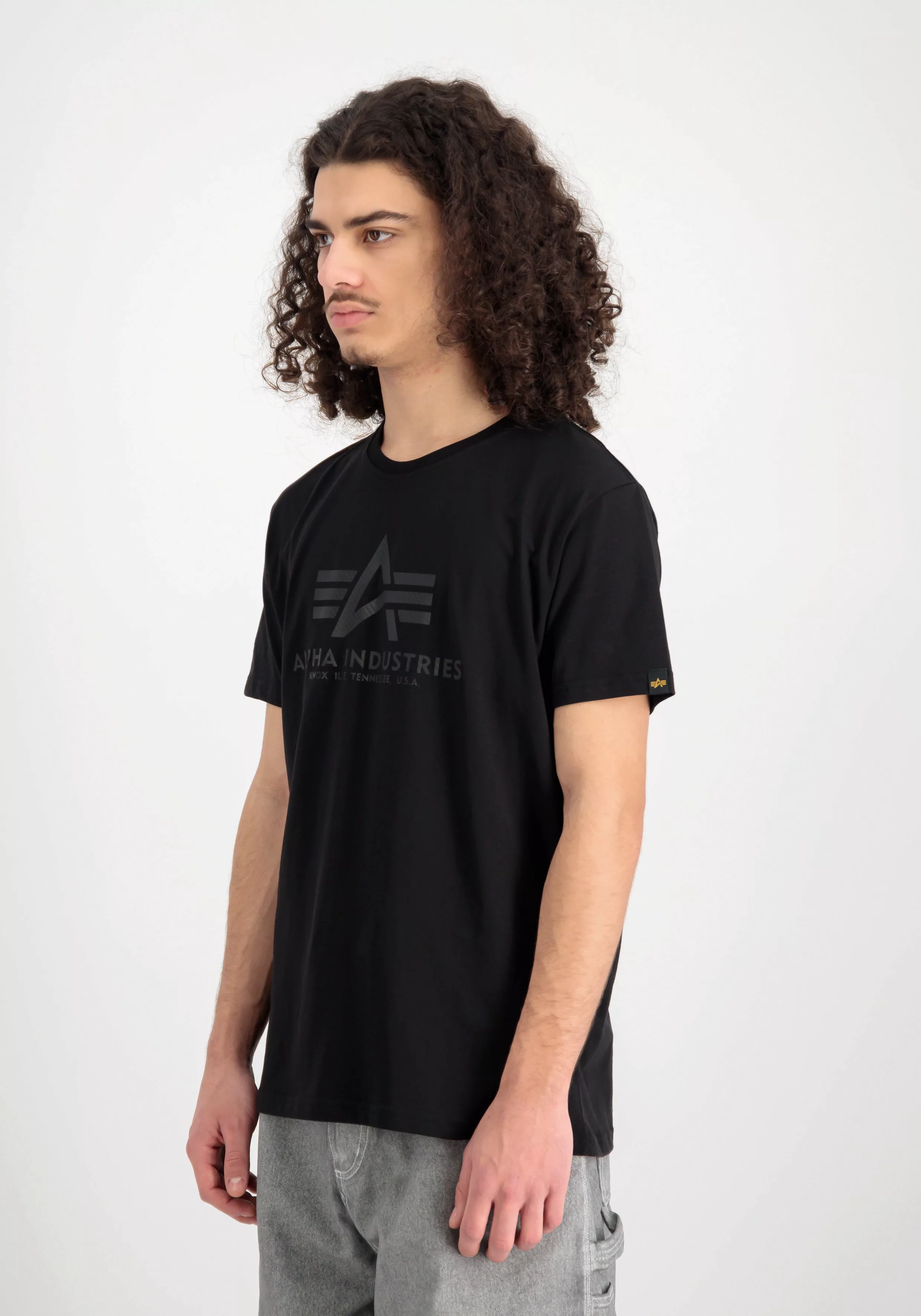 Alpha Industries T-Shirt "Basic T-Shirt BL Carbon T-Shirt" günstig online kaufen