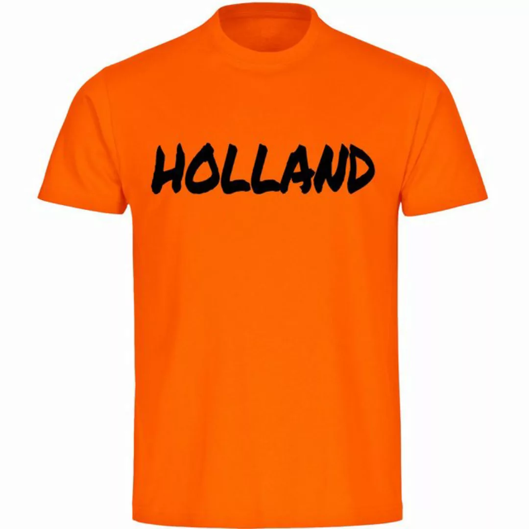 multifanshop T-Shirt Herren Holland - Textmarker - Männer günstig online kaufen