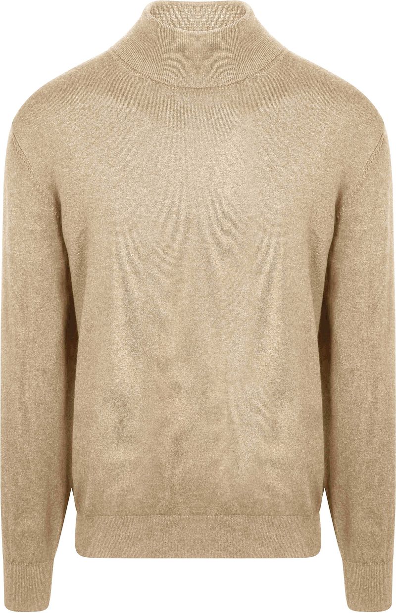 Steppin' Out Rollkragenpullover Cotton Cashmere Ecru - Größe L günstig online kaufen