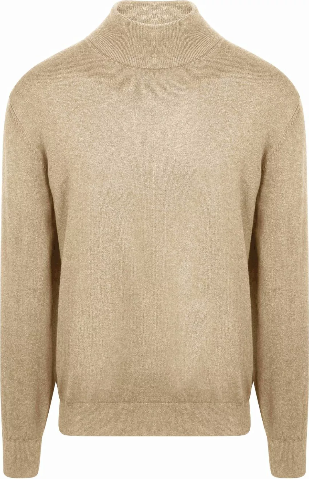 Steppin' Out Rollkragenpullover Cotton Cashmere Ecru - Größe S günstig online kaufen