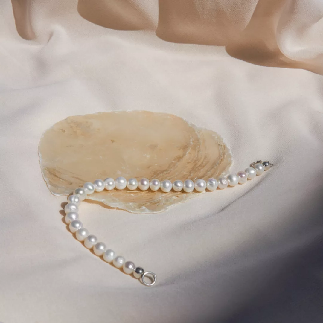 Silber Perlenarmband Perlentraum Fair-trade Und Handmade günstig online kaufen