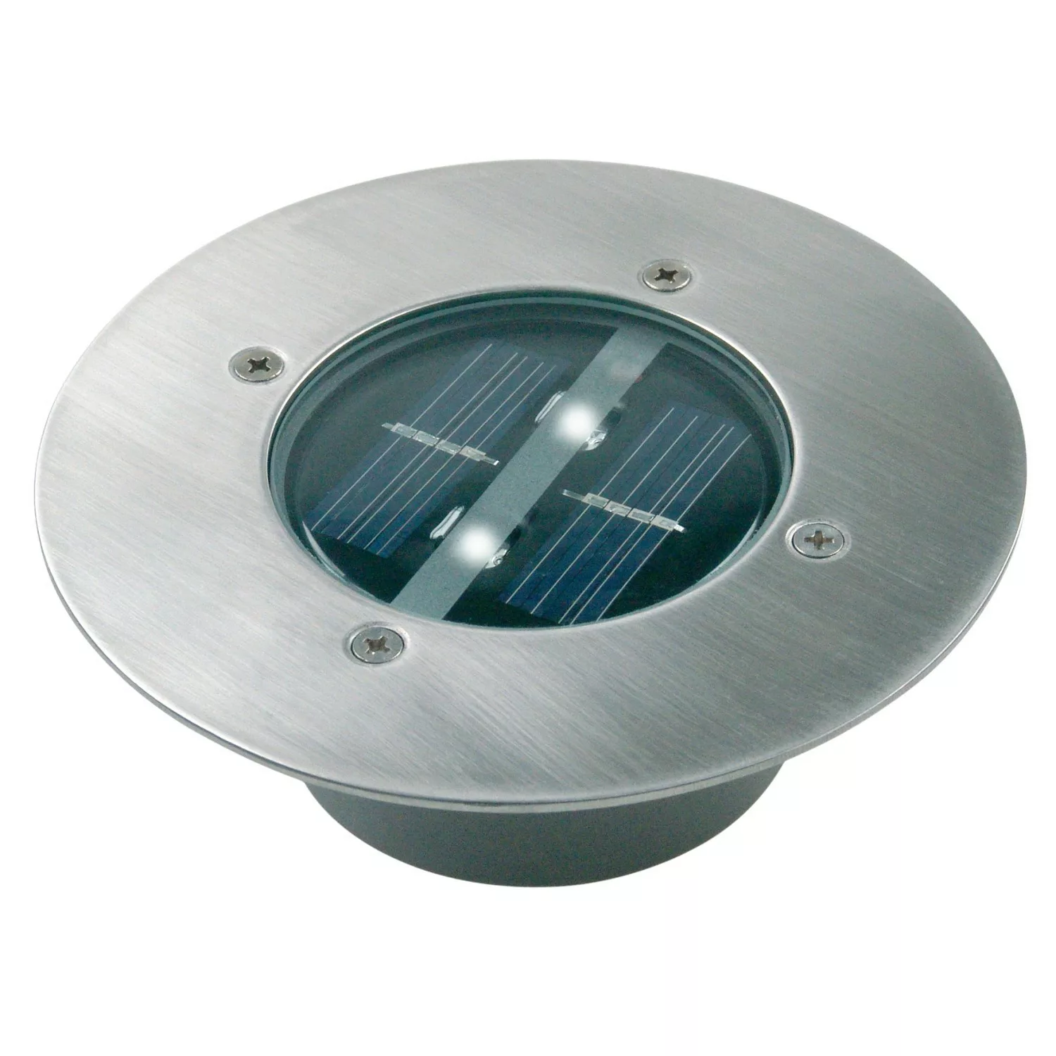 Ranex Solar Bodenstrahler Quadratisch 0,12 W Silber 5000.198 günstig online kaufen