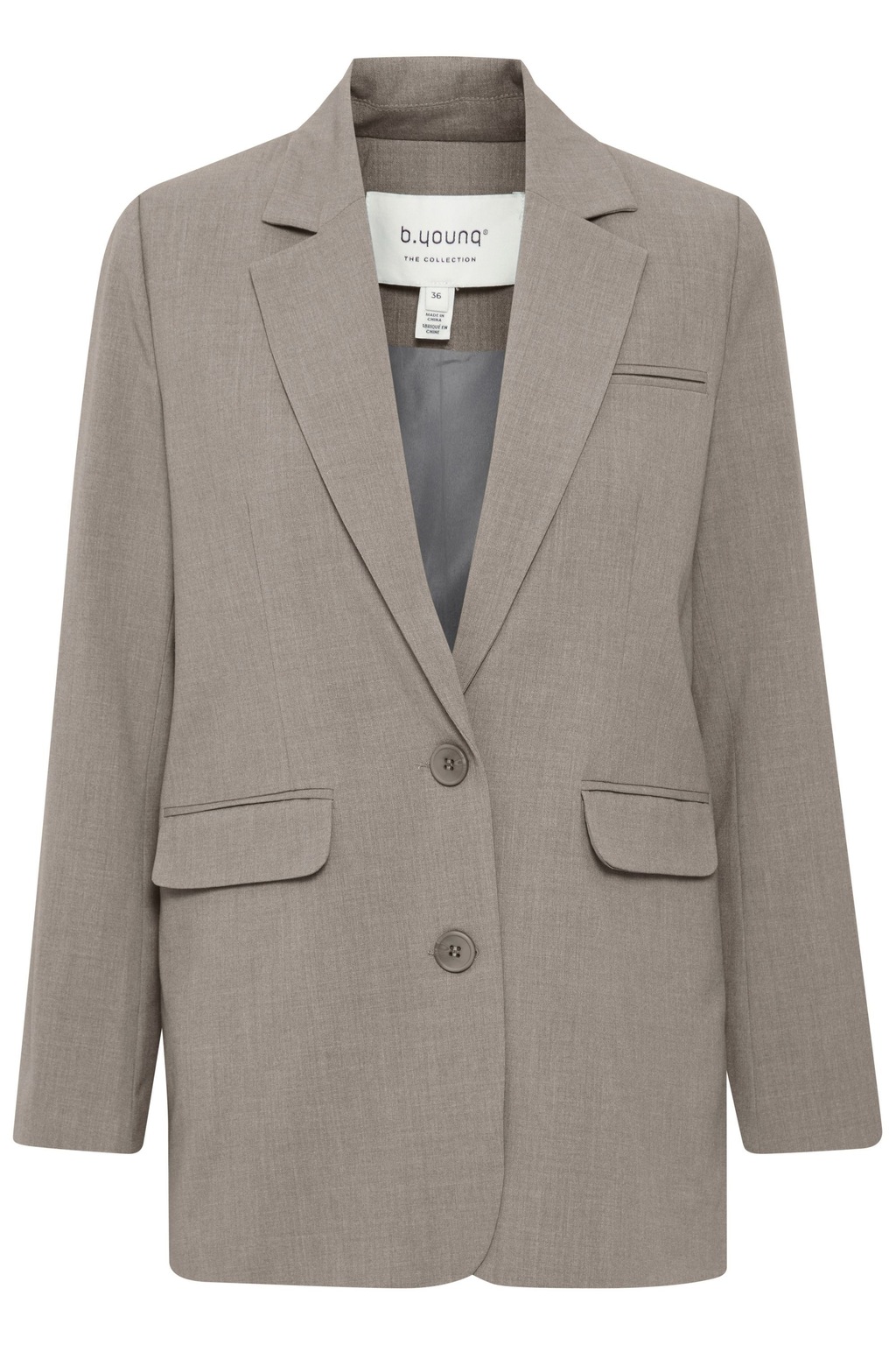 b.young Jackenblazer BYDANTA 2B BLAZER - Modischer Oversize-Blazer günstig online kaufen