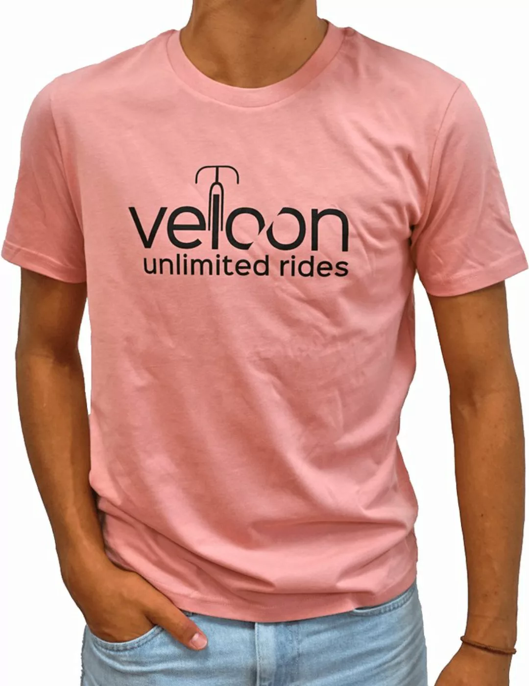 Veloon T-Shirt Unlimited Rides Pink günstig online kaufen