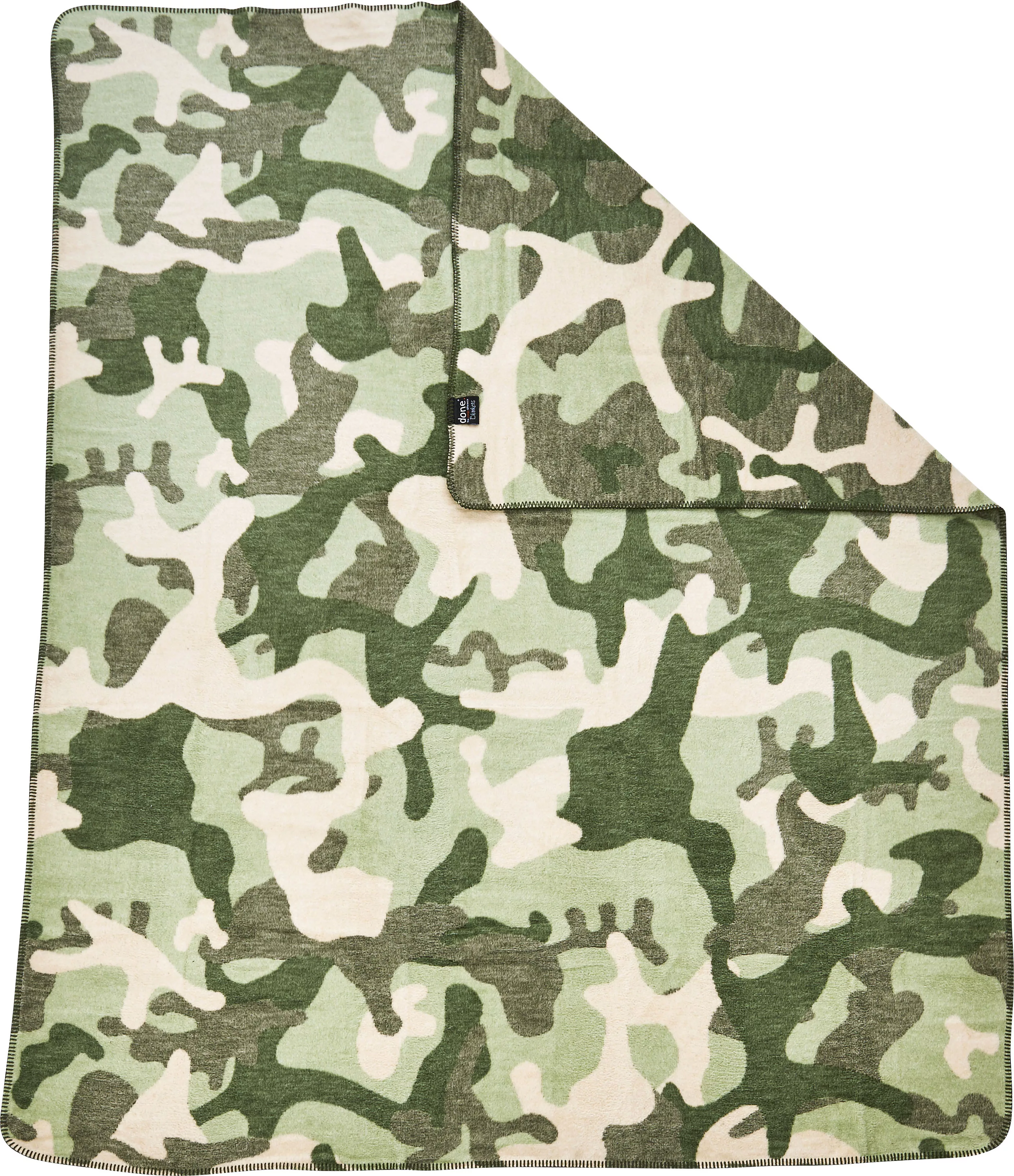 done.® Wohndecke »Camouflage«, Wohndecke mit einfassender Ziernaht, Kuschel günstig online kaufen