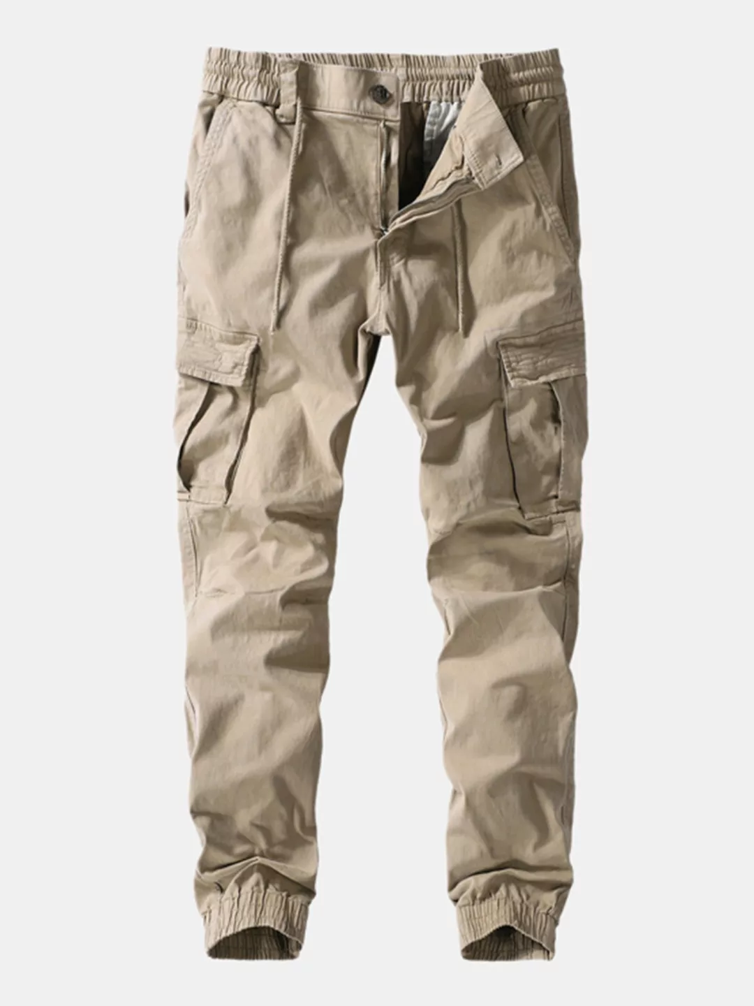 Herren Outdoor Cotton Paratrooper Multi Taschen Knöchel Banded Hosen günstig online kaufen