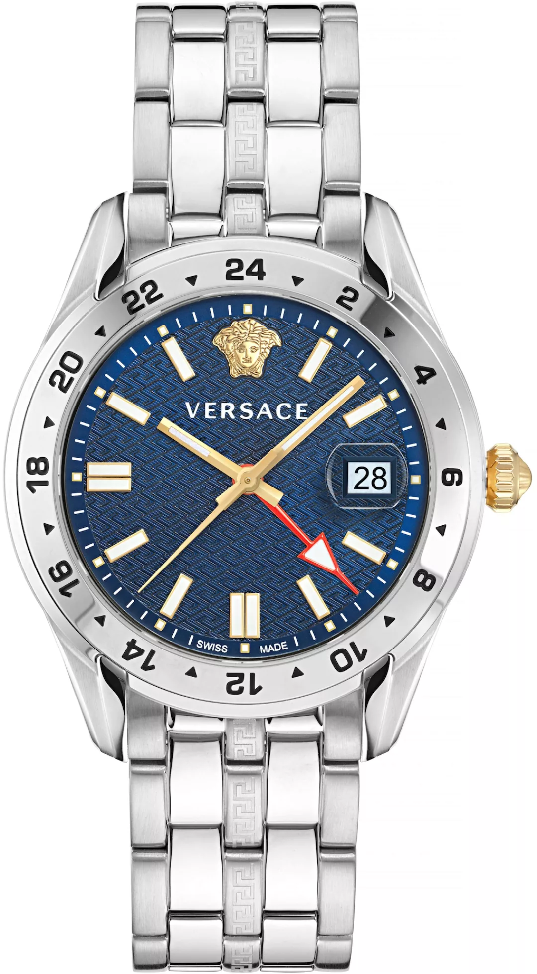 Versace Quarzuhr "GRECA TIME GMT, VE7C00523" günstig online kaufen