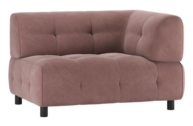 WOOOD Sofa Louis aus gewebten Stoff Rechts günstig online kaufen