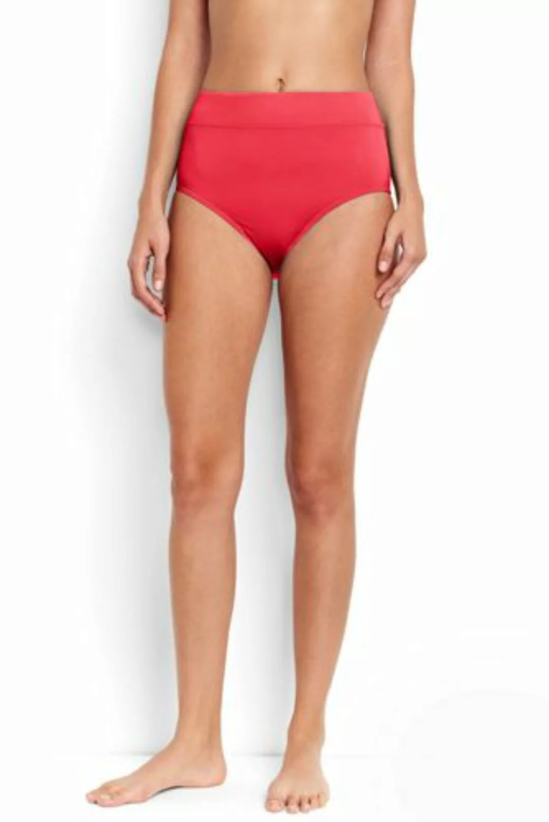 Hohe Control Bikinihose BEACH LIVING, Damen, Größe: M Normal, Orange, Nylon günstig online kaufen