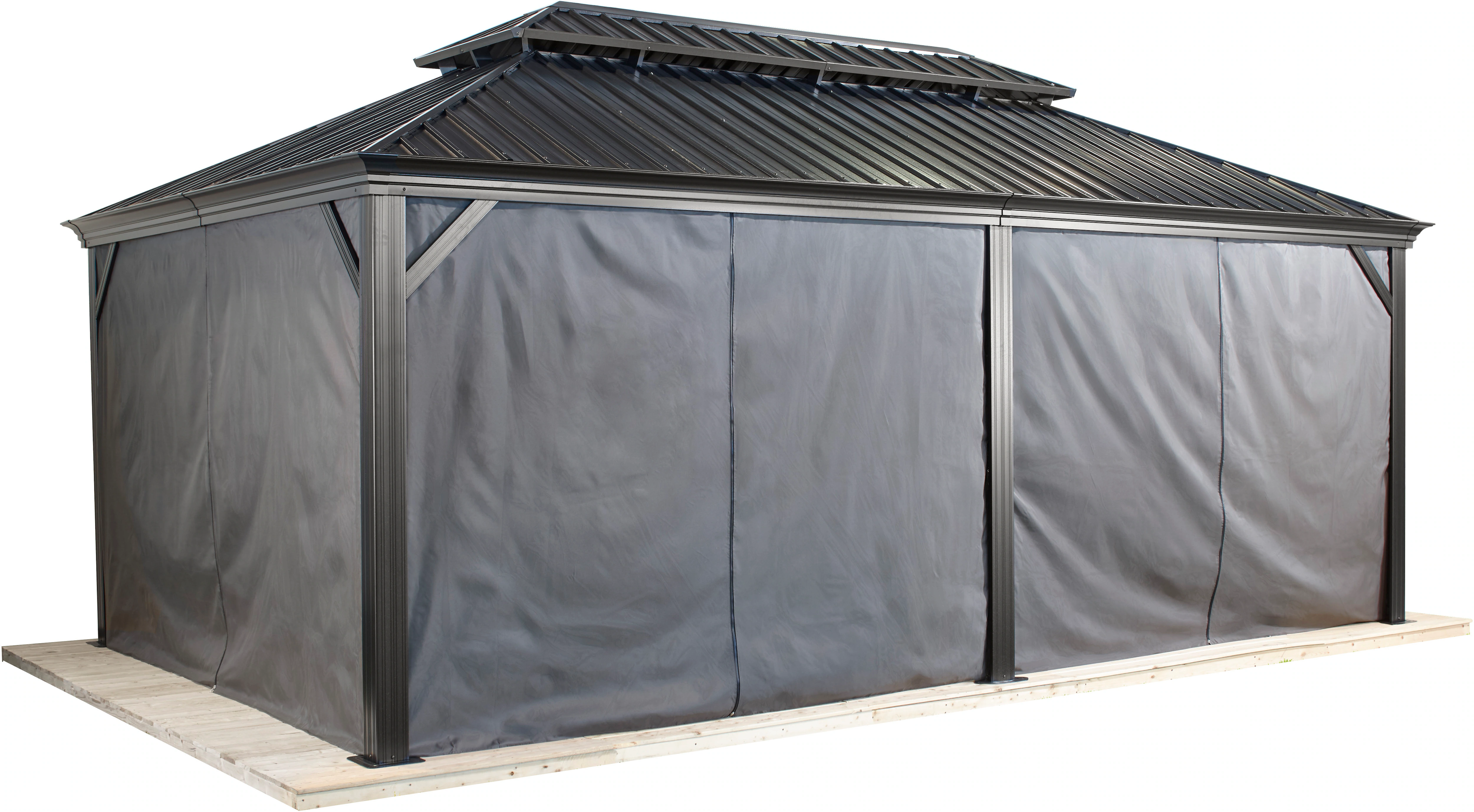 Sojag Pavillon "Messina", (Set), BxTxH: 598x363x307 cm, inkl. Westmann Heiz günstig online kaufen