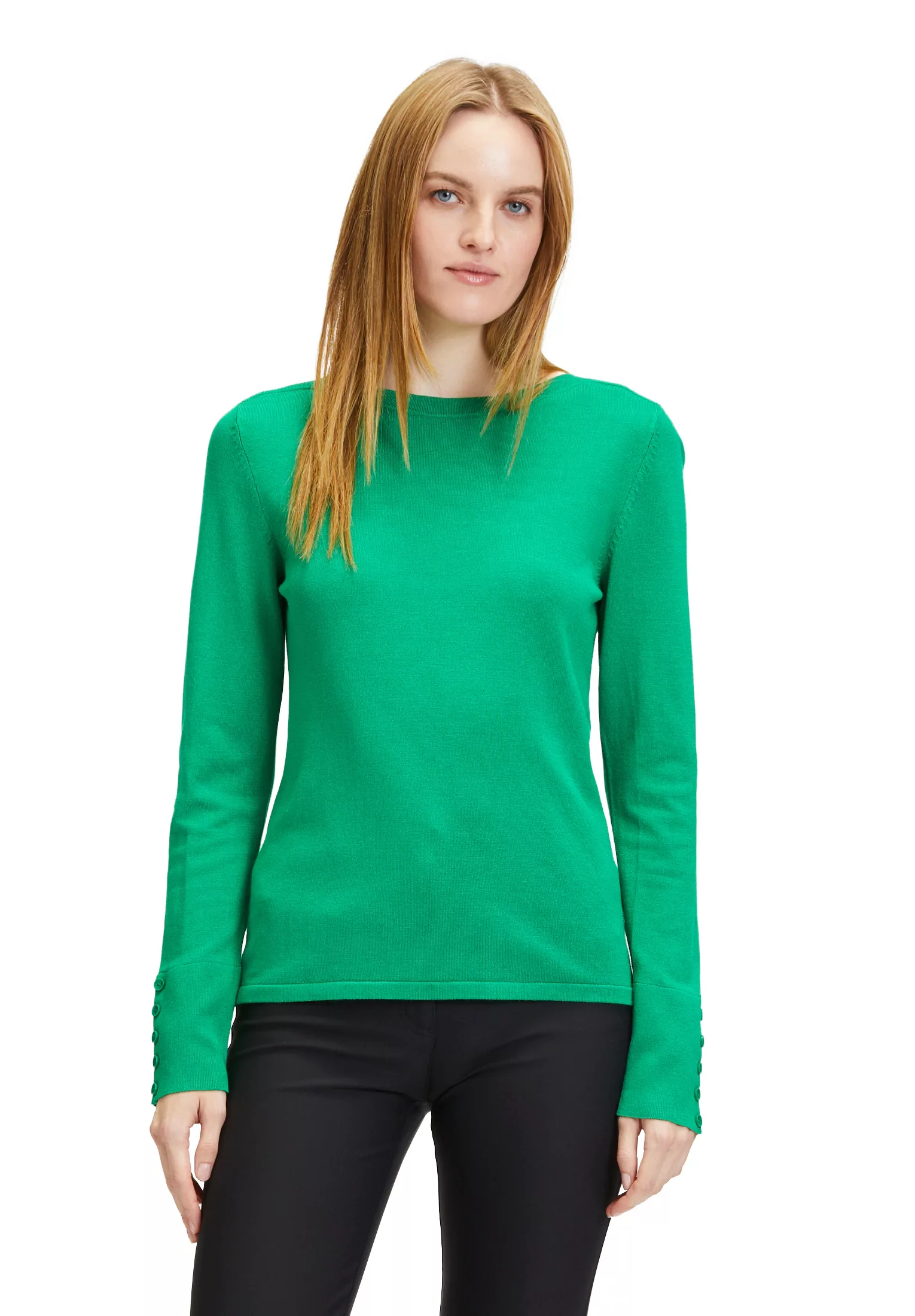 Betty Barclay Strickpullover Betty Barclay Feinstrickpullover mit U-Boot-Au günstig online kaufen