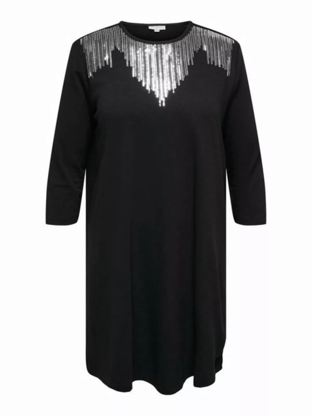 ONLY CARMAKOMA Jerseykleid CARGENEVA 3/4 BLING DRESS JRS günstig online kaufen