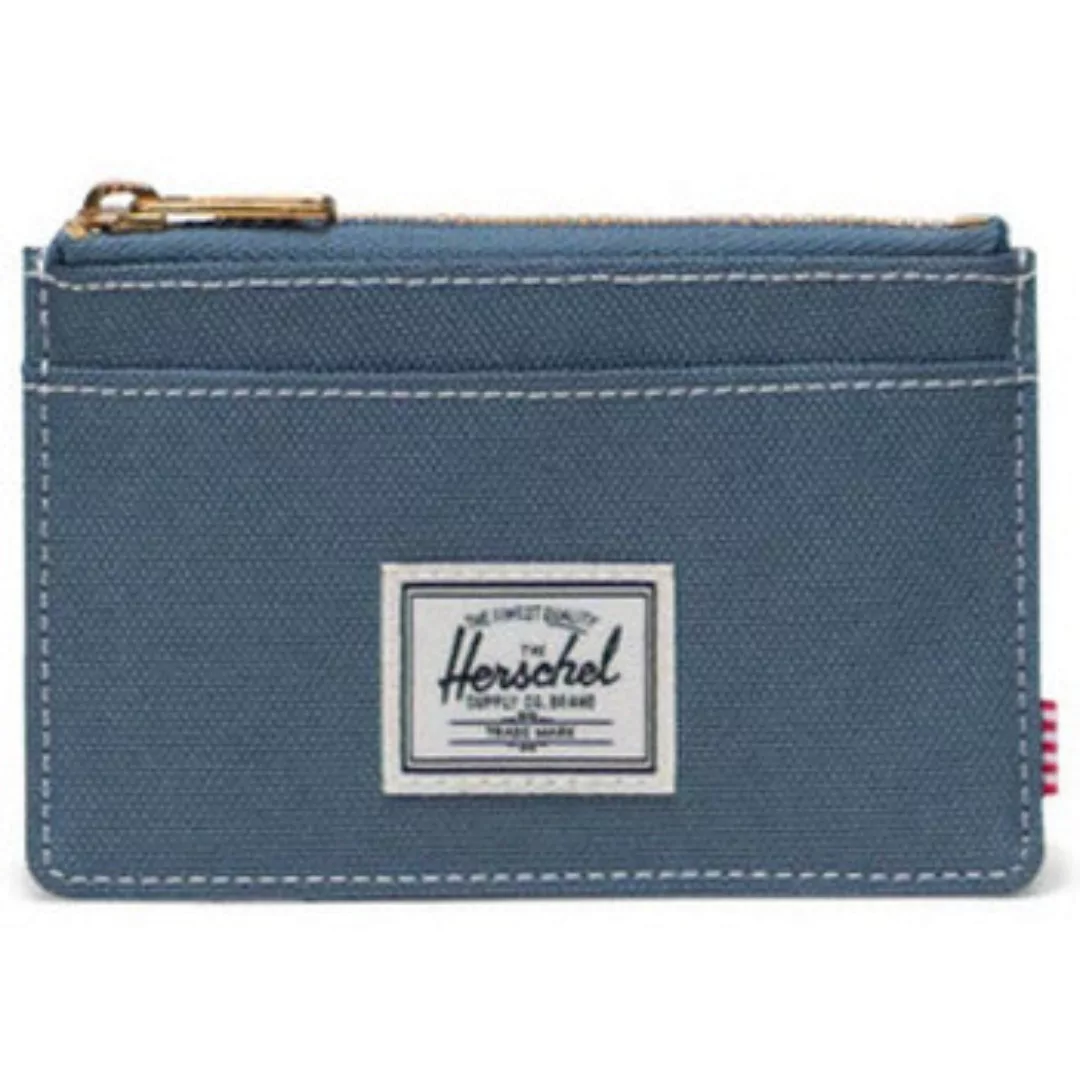 Herschel  Geldbeutel Carteira Herschel Oscar RFID Blue Mirage/White Stitch günstig online kaufen