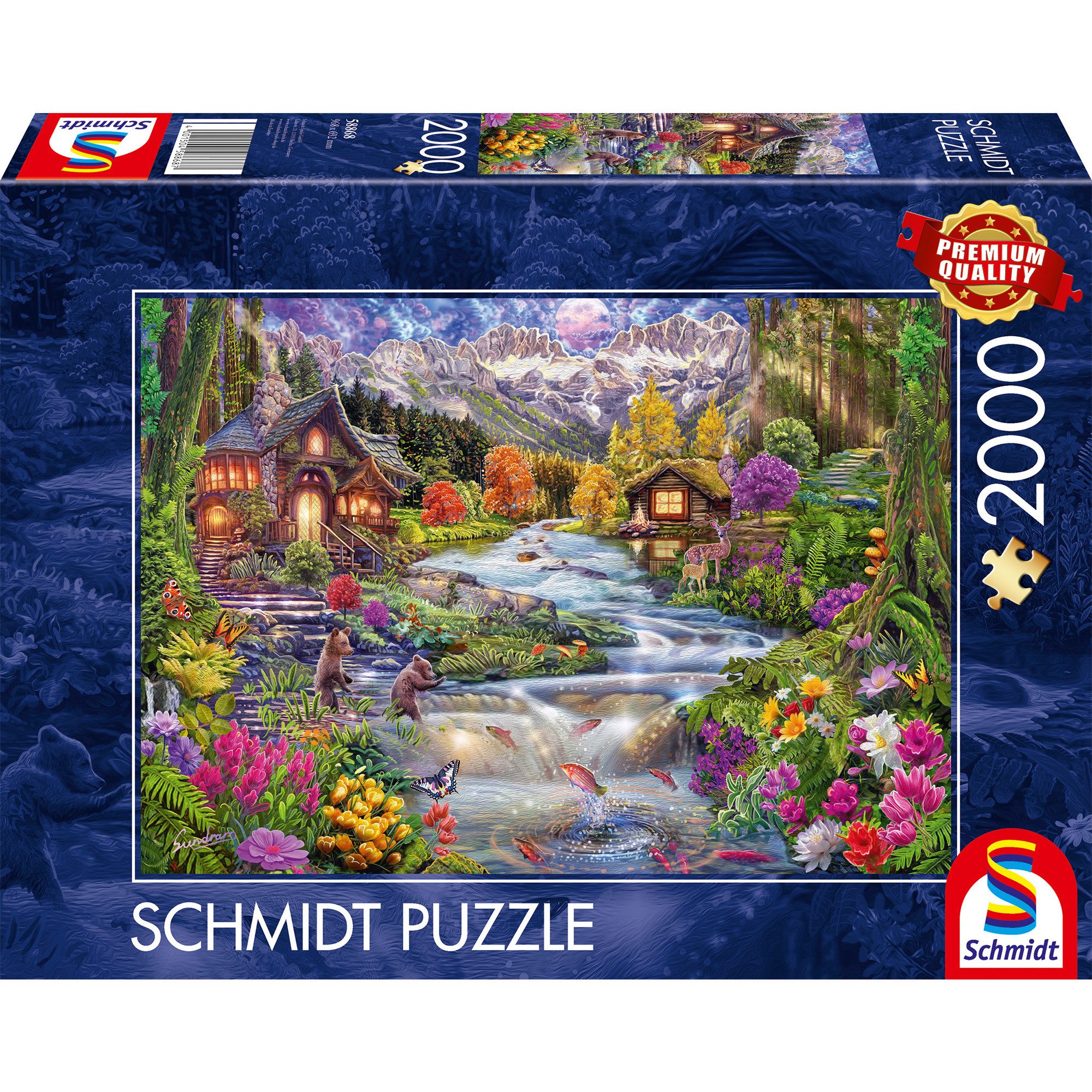 Schmidt Spiele Puzzle Schmidt Spiele Flussidyll günstig online kaufen