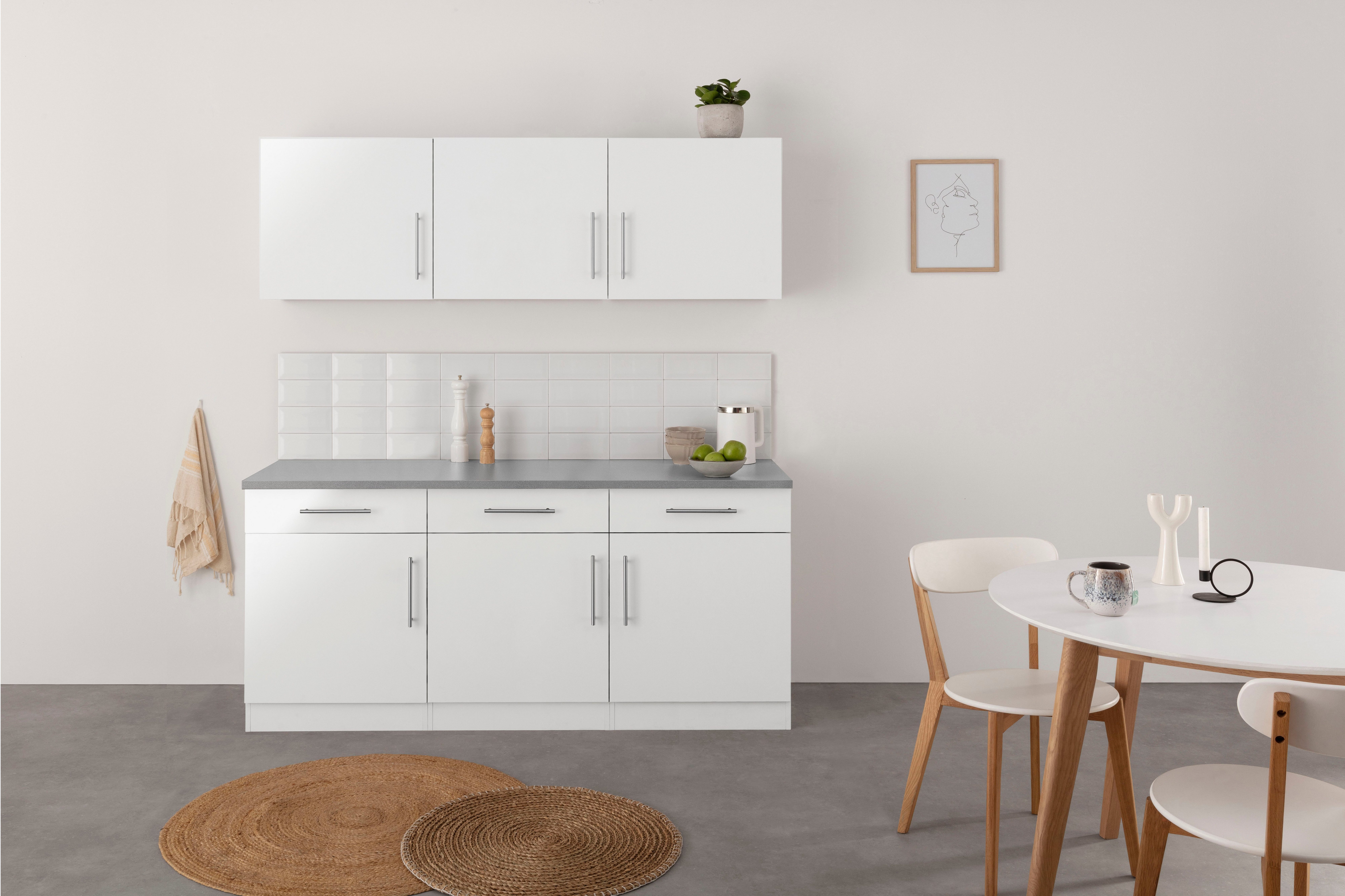 wiho Küchen Küche "Cali", ohne E-Geräte, Breite 180 cm günstig online kaufen