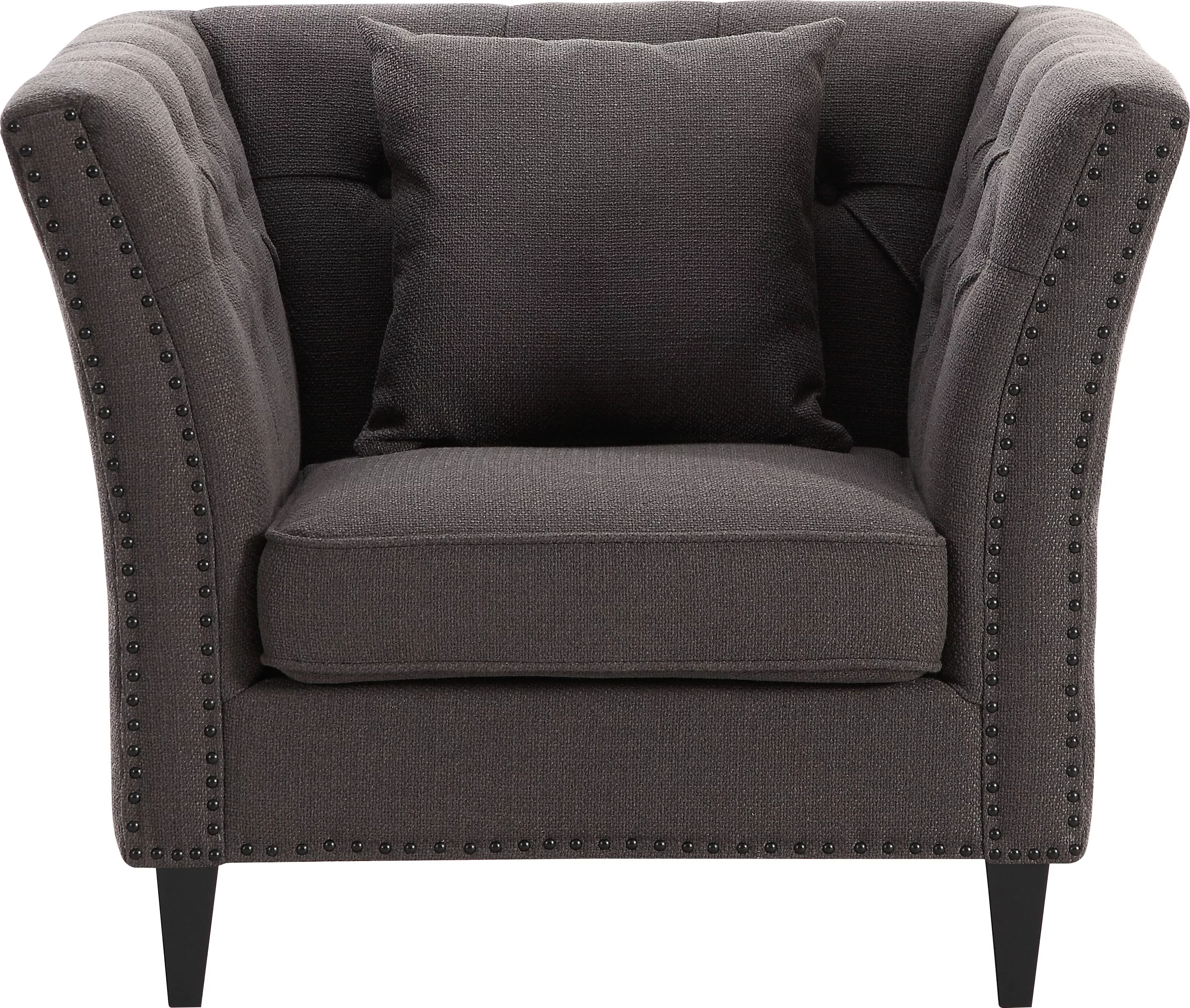 ATLANTIC home collection Sessel, Chesterfield Armlehnensessel, extra weich, günstig online kaufen