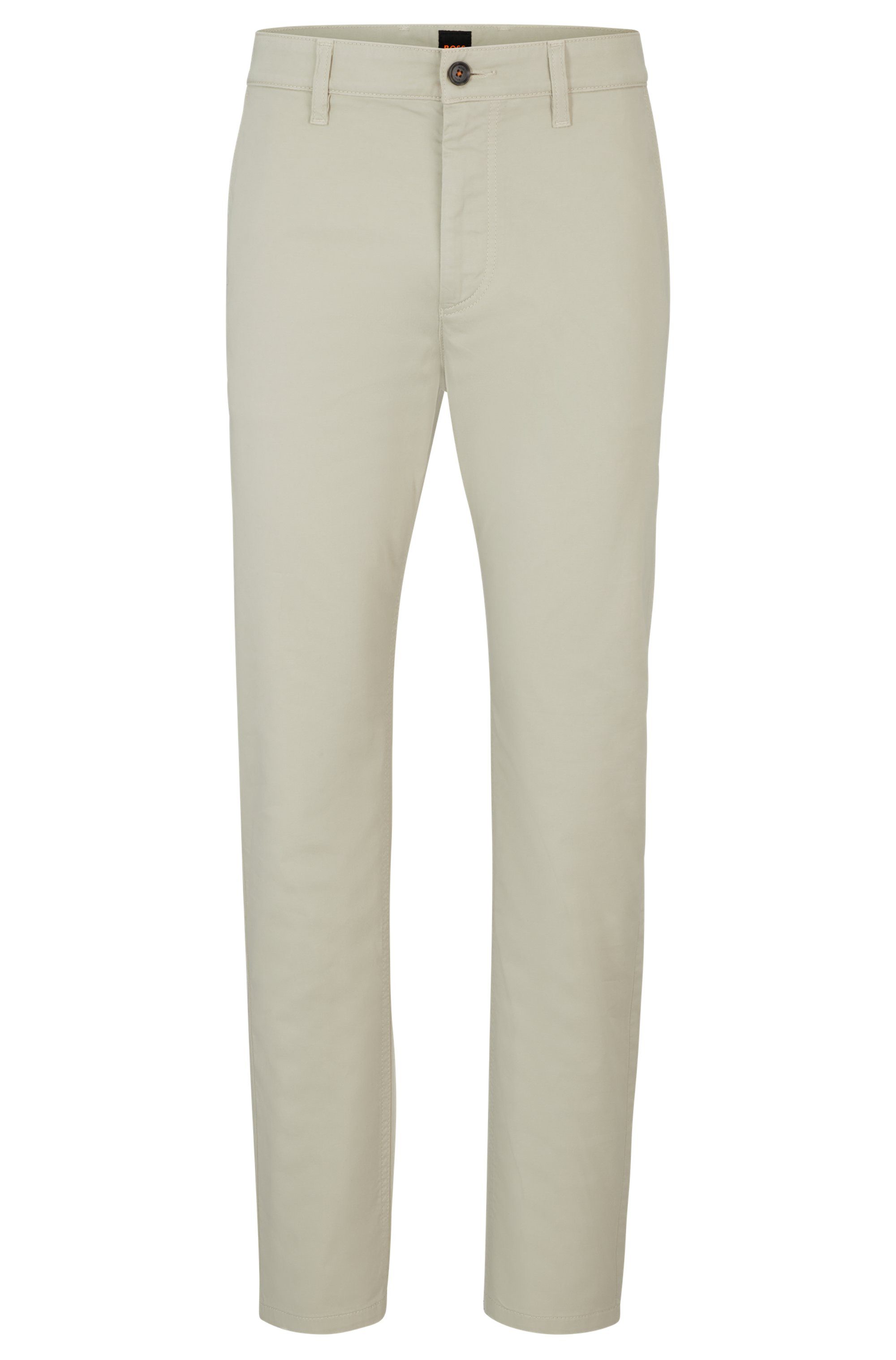 BOSS ORANGE Chinohose tapered mit BOSS günstig online kaufen