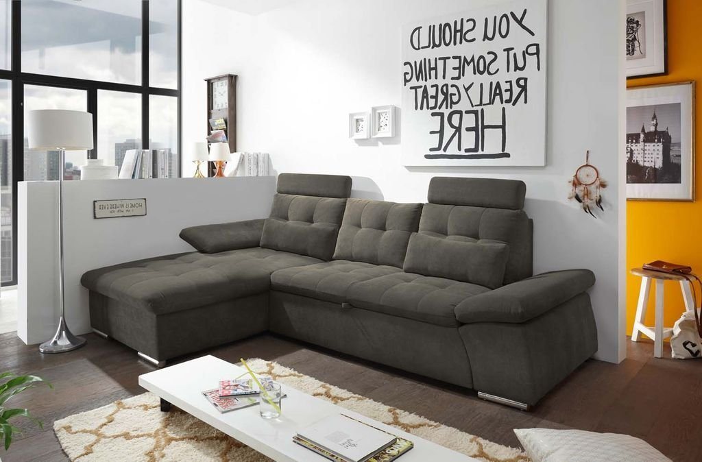 ED EXCITING DESIGN Ecksofa, Nalo Ecksofa 268x170 cm Couch Eckcouch Sofa Sto günstig online kaufen