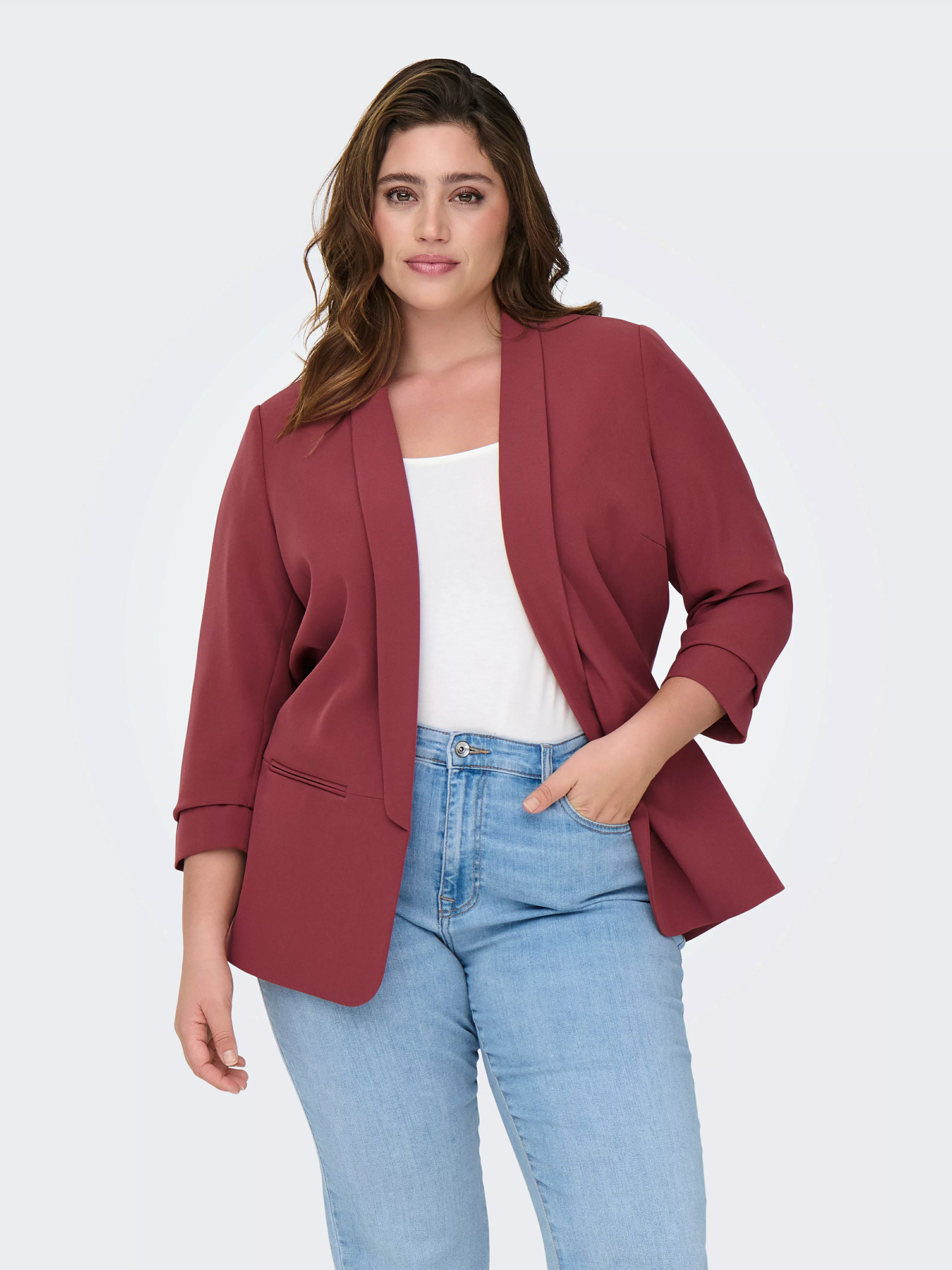 ONLY CARMAKOMA Kurzblazer CARELLY 3/4 LIFE BLAZER WVN günstig online kaufen