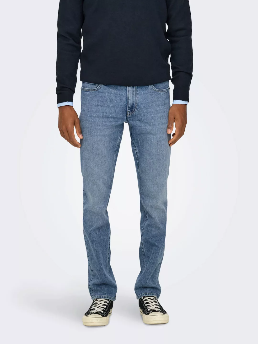 ONLY & SONS Slim-fit-Jeans "ONSLOOM SLIM LBD 8263 AZG DNM NOOS" günstig online kaufen