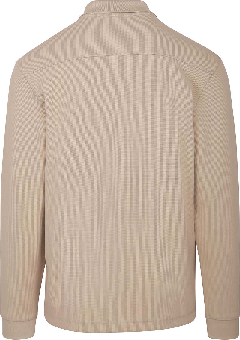 BOSS Petempestolong Long Sleeve Polo Beige - Größe XXL günstig online kaufen