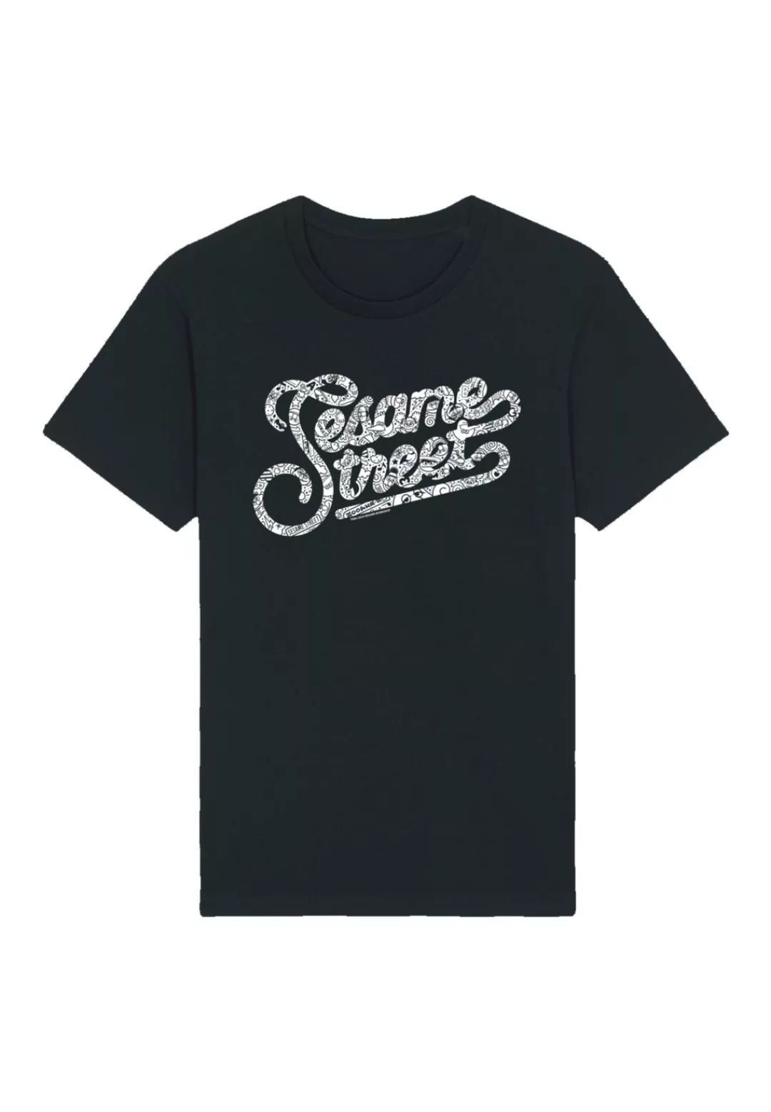 F4NT4STIC T-Shirt "Sesamstraße Lettering", Premium Qualität,Nostalgie, Fern günstig online kaufen