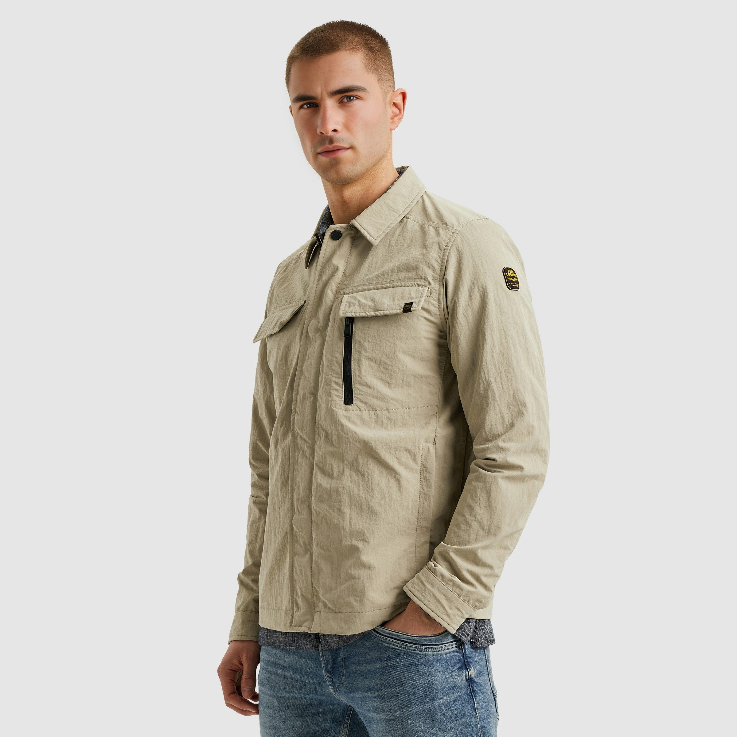 PME LEGEND Funktionsjacke mit Kentkragen günstig online kaufen