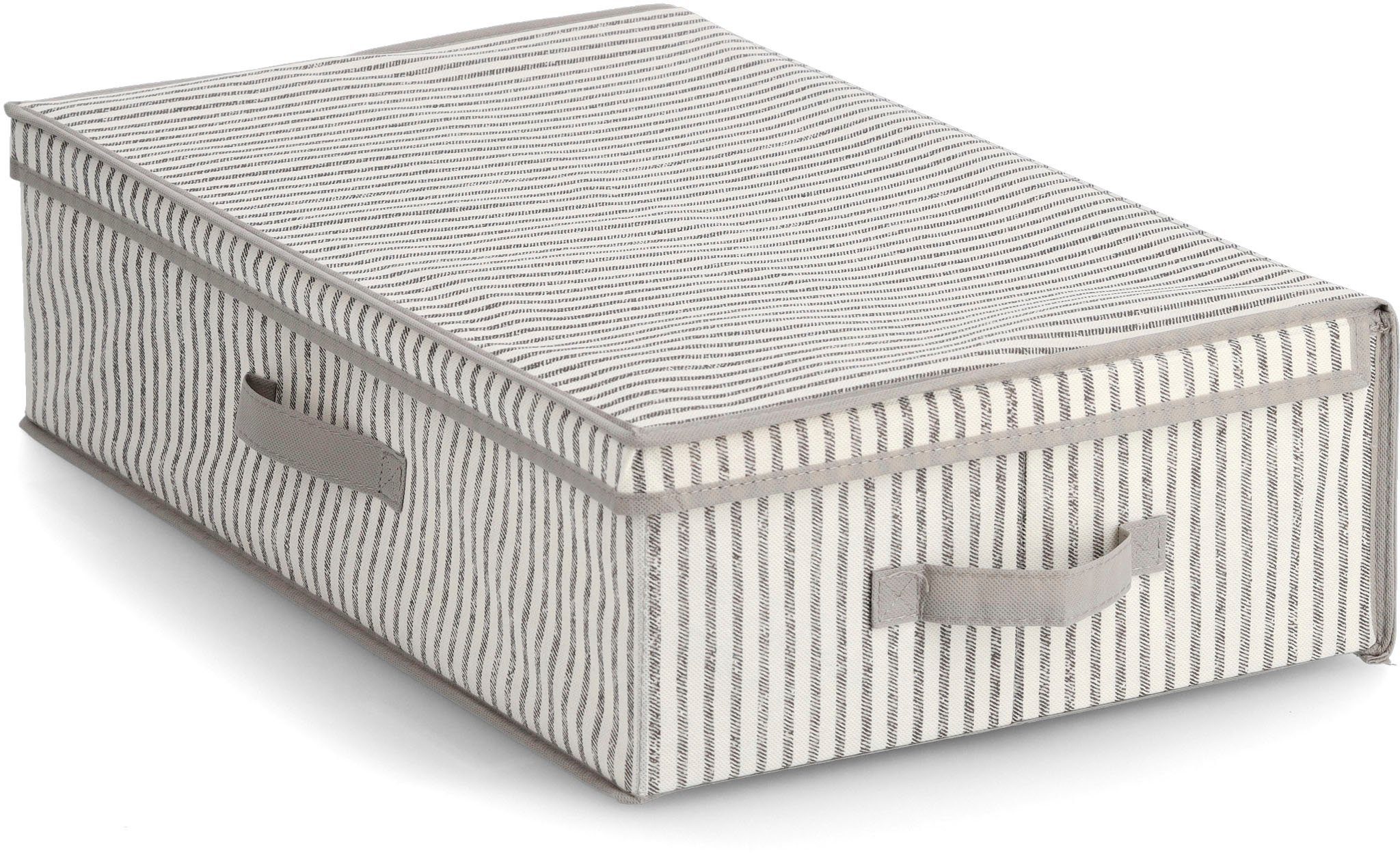 Zeller Present Aufbewahrungsbox Stripes, Vlies, beige günstig online kaufen