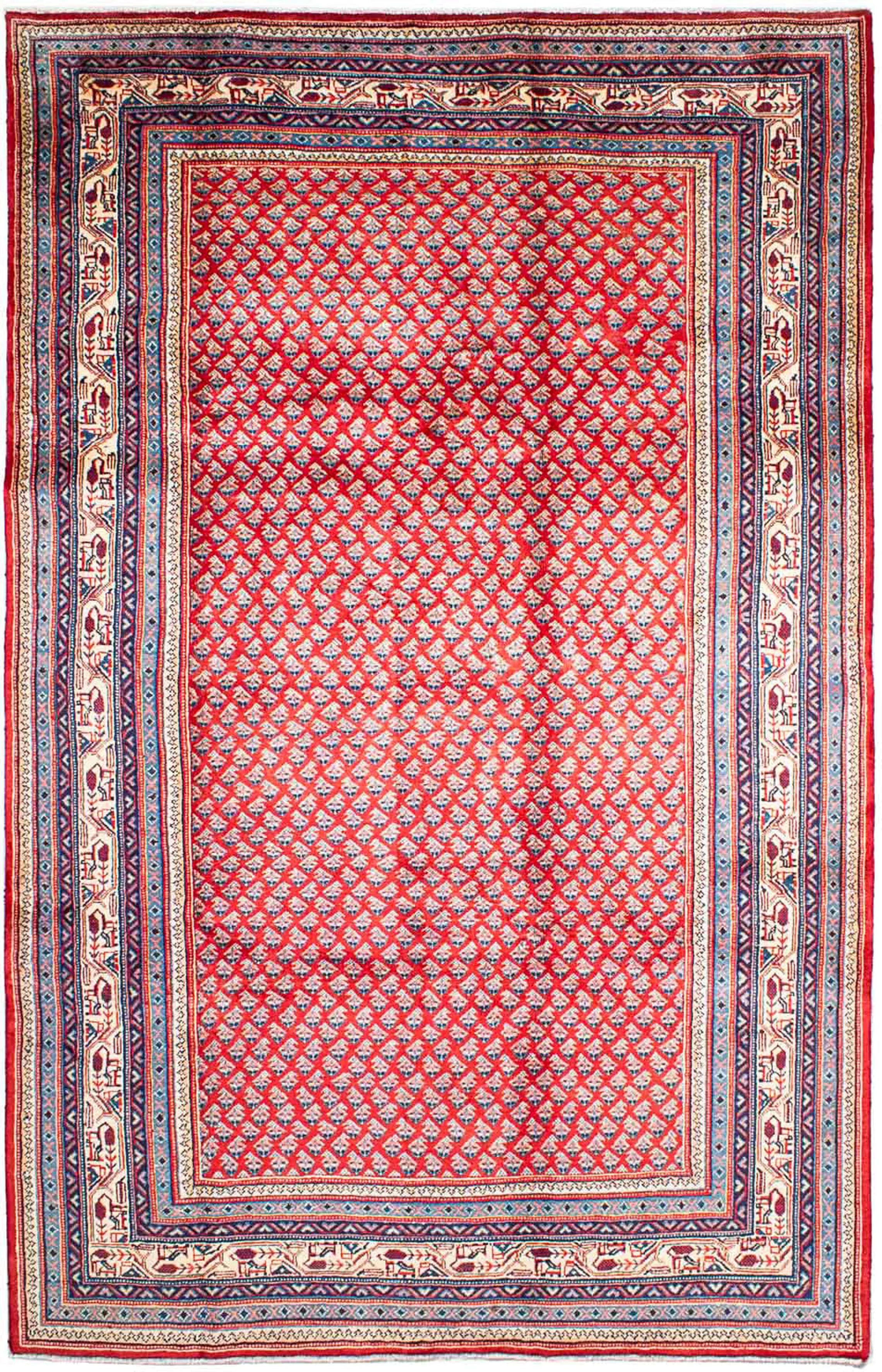 morgenland Orientteppich »Perser - Mir - 308 x 207 cm - rot«, rechteckig günstig online kaufen