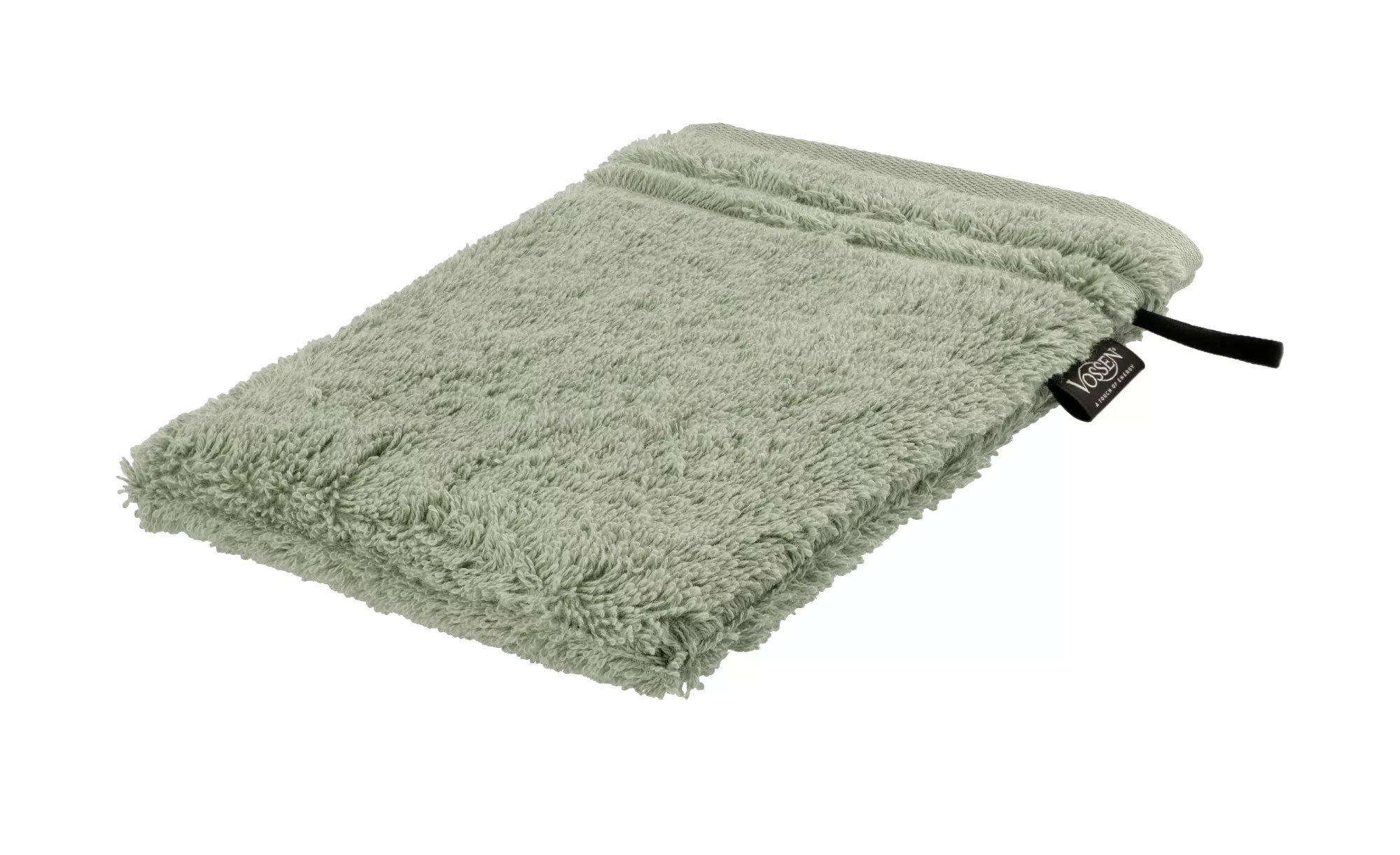VOSSEN Waschhandschuh  Vienna Supersoft - grün - 100% Baumwolle - 16 cm - H günstig online kaufen