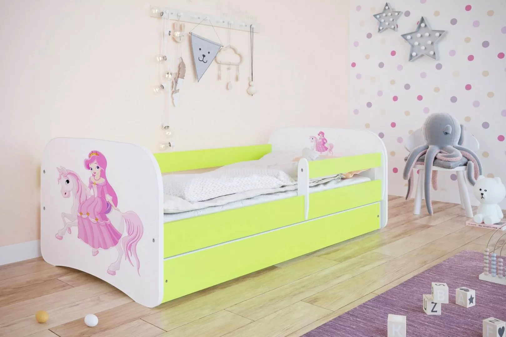 Bjird Kinderbett Babydream 180x80 cm 160x80 cm 140x70 cm (optional mit Matr günstig online kaufen