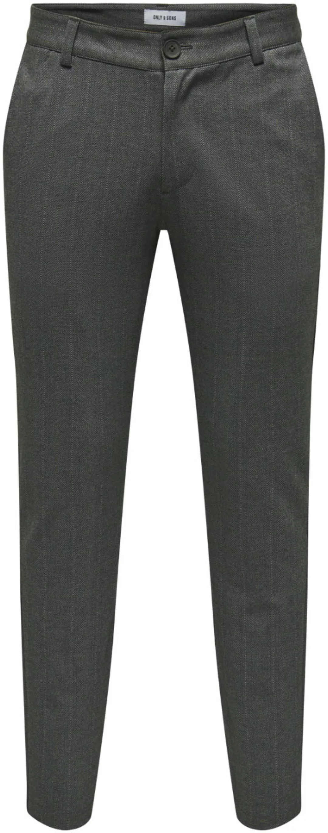 ONLY & SONS Anzughose "ONSMARK SLIM 02093 HERRINGBONE PANT NOOS" günstig online kaufen