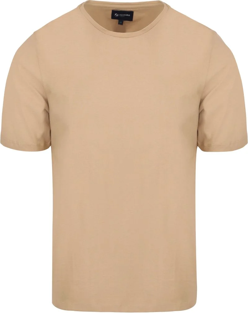 Suitable Respect T-shirt Jim Beige - Größe S günstig online kaufen