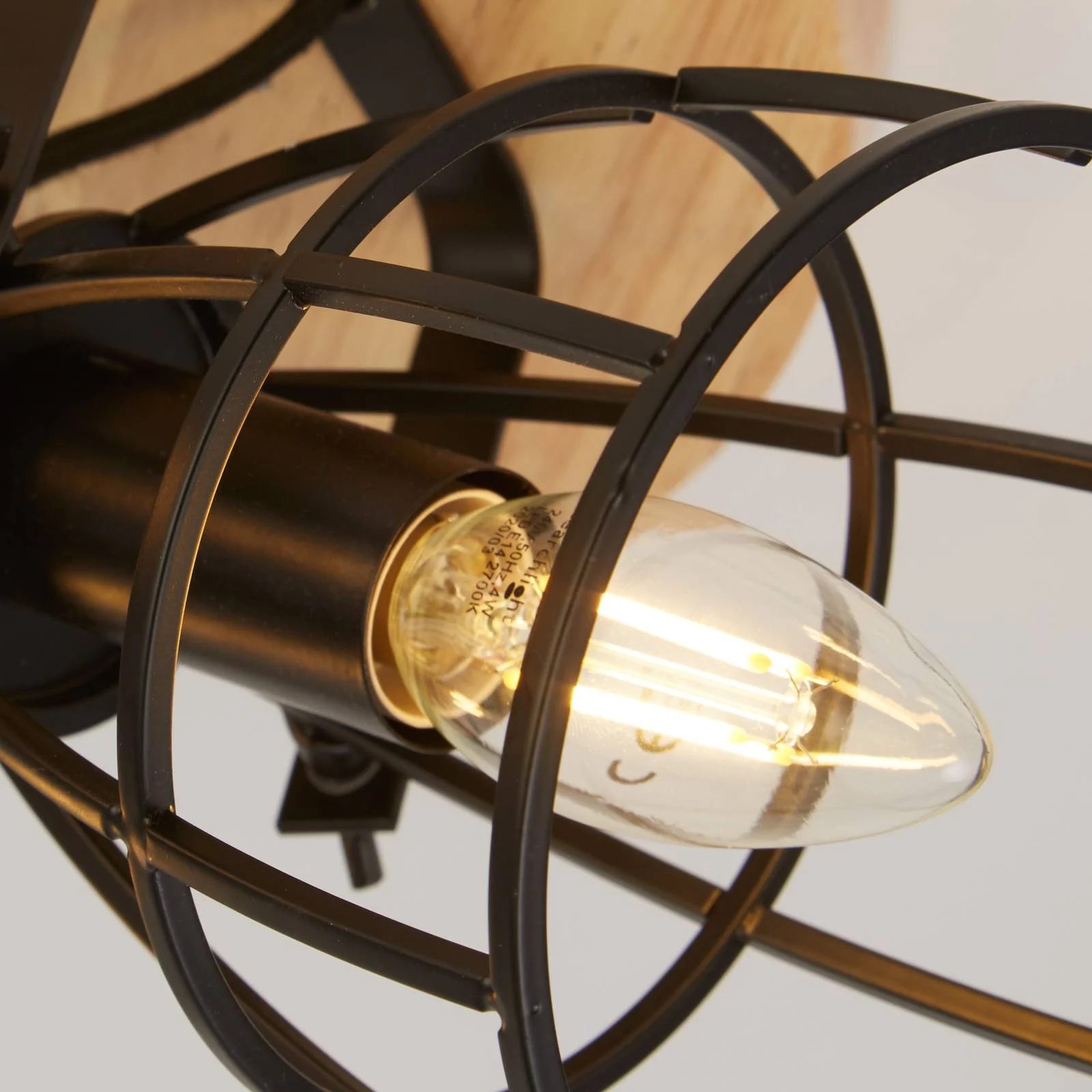 Deckenlampe Cage II 3-flammig günstig online kaufen