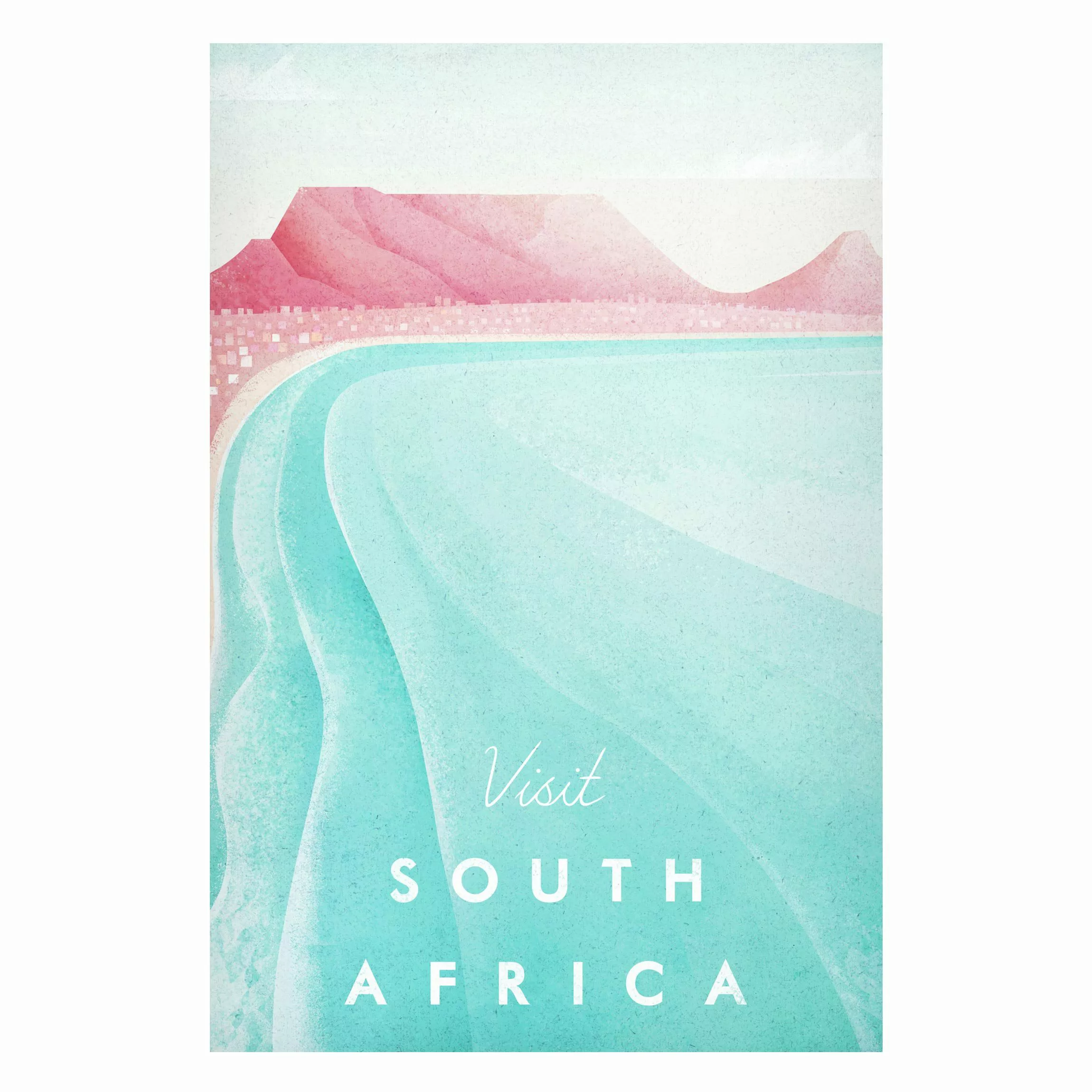 Magnettafel Strand - Hochformat 2:3 Reiseposter - Südafrika günstig online kaufen