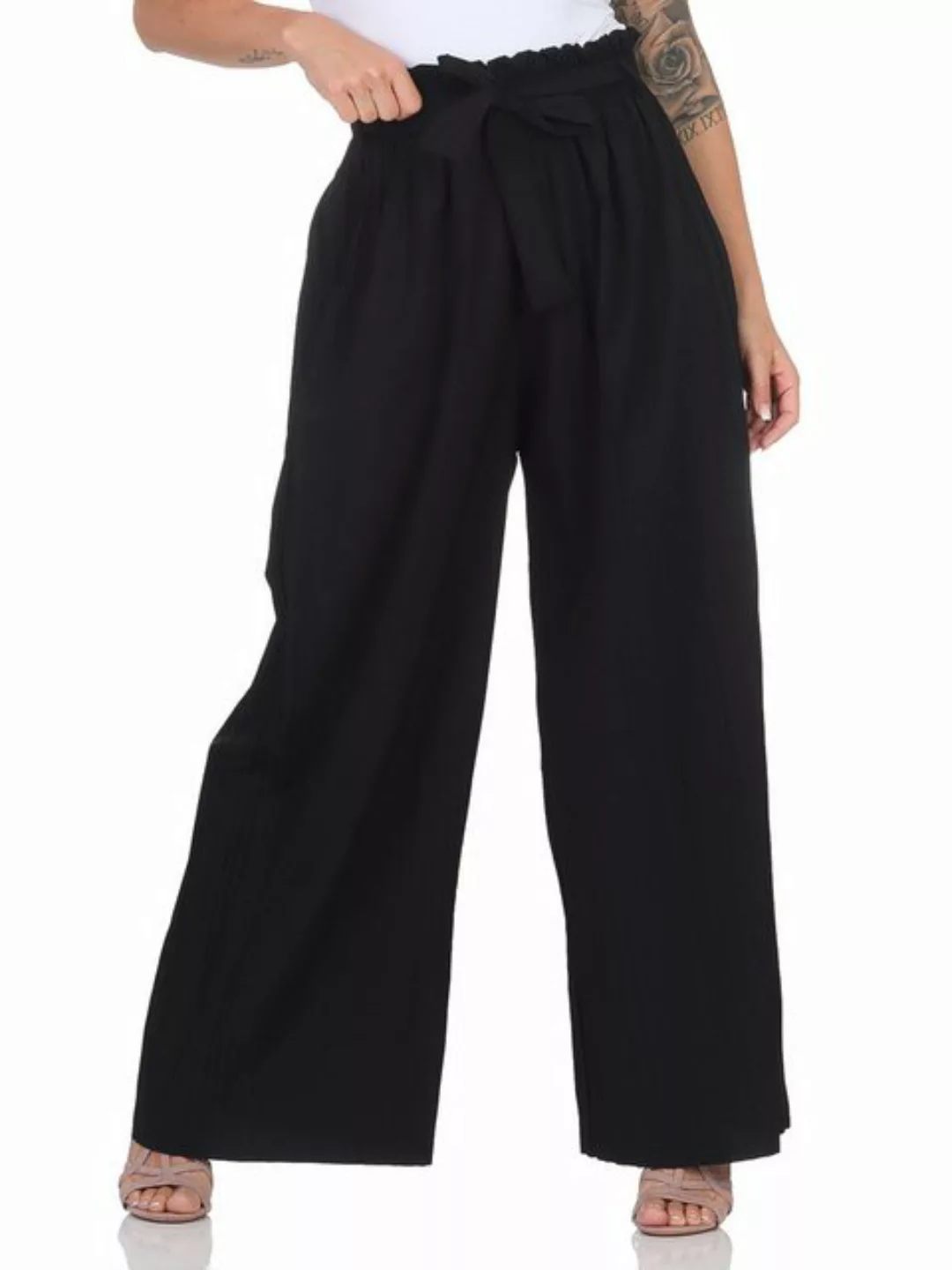 simarada Marlene-Hose Damen Schlaghose 427 36-40 Schwarz günstig online kaufen