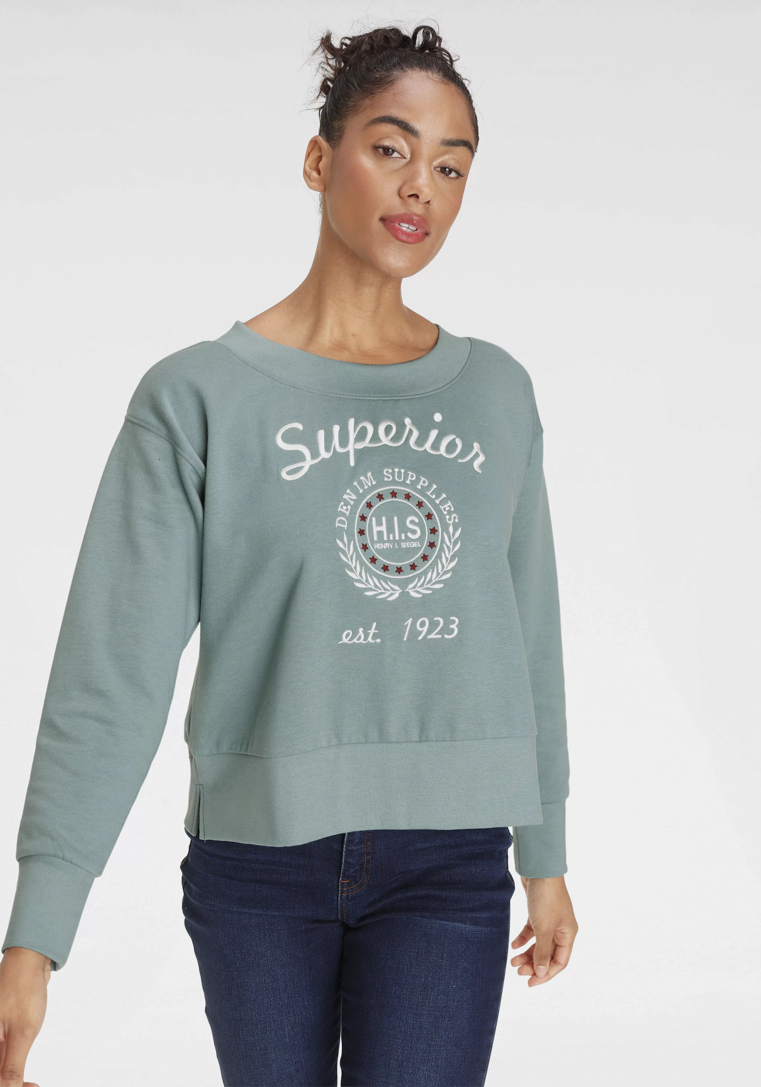 H.I.S Sweatshirt "HERITAGE SWEATER" günstig online kaufen